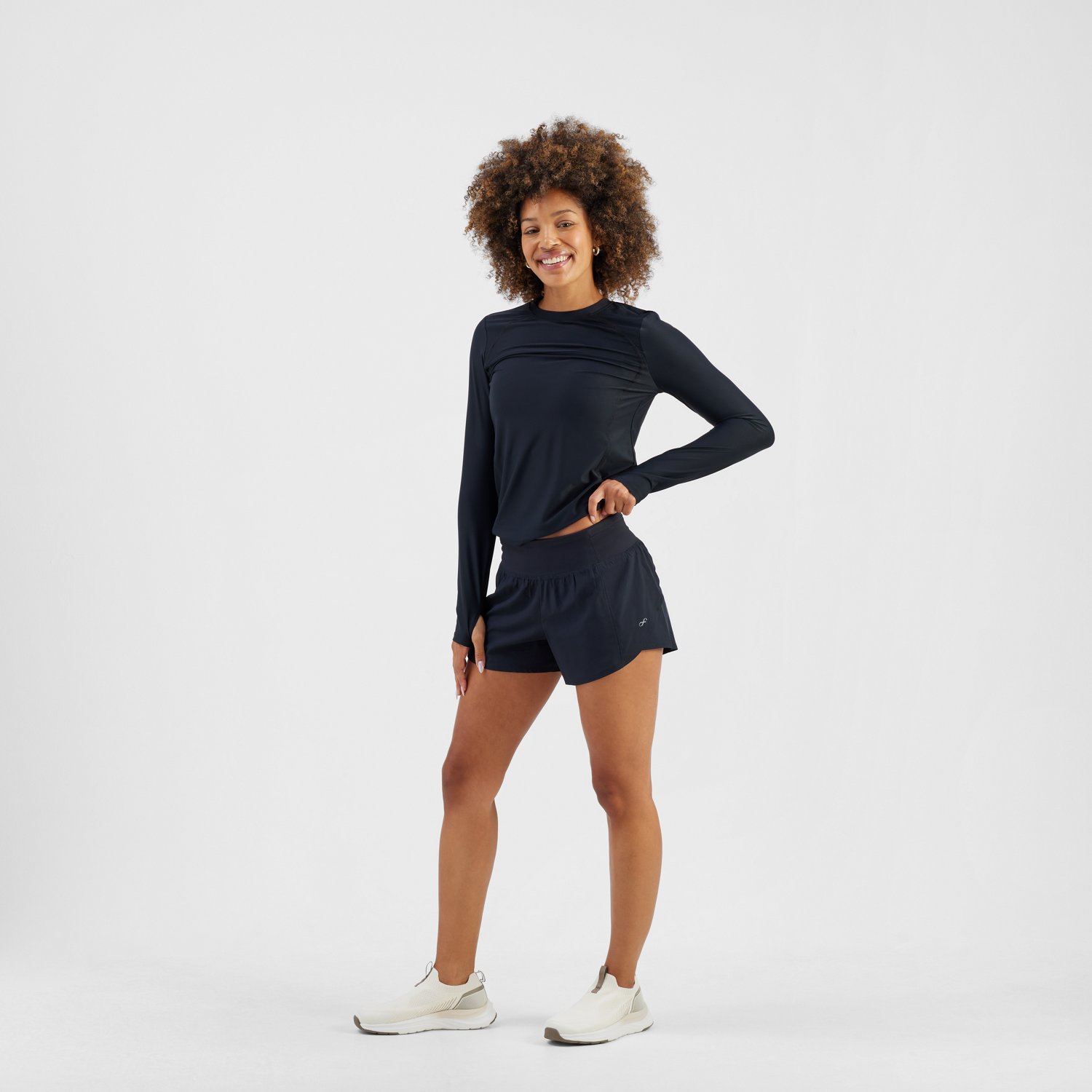 Freely Women's Run Escalate Knit Waist Shorts 3.5 in - view number 2