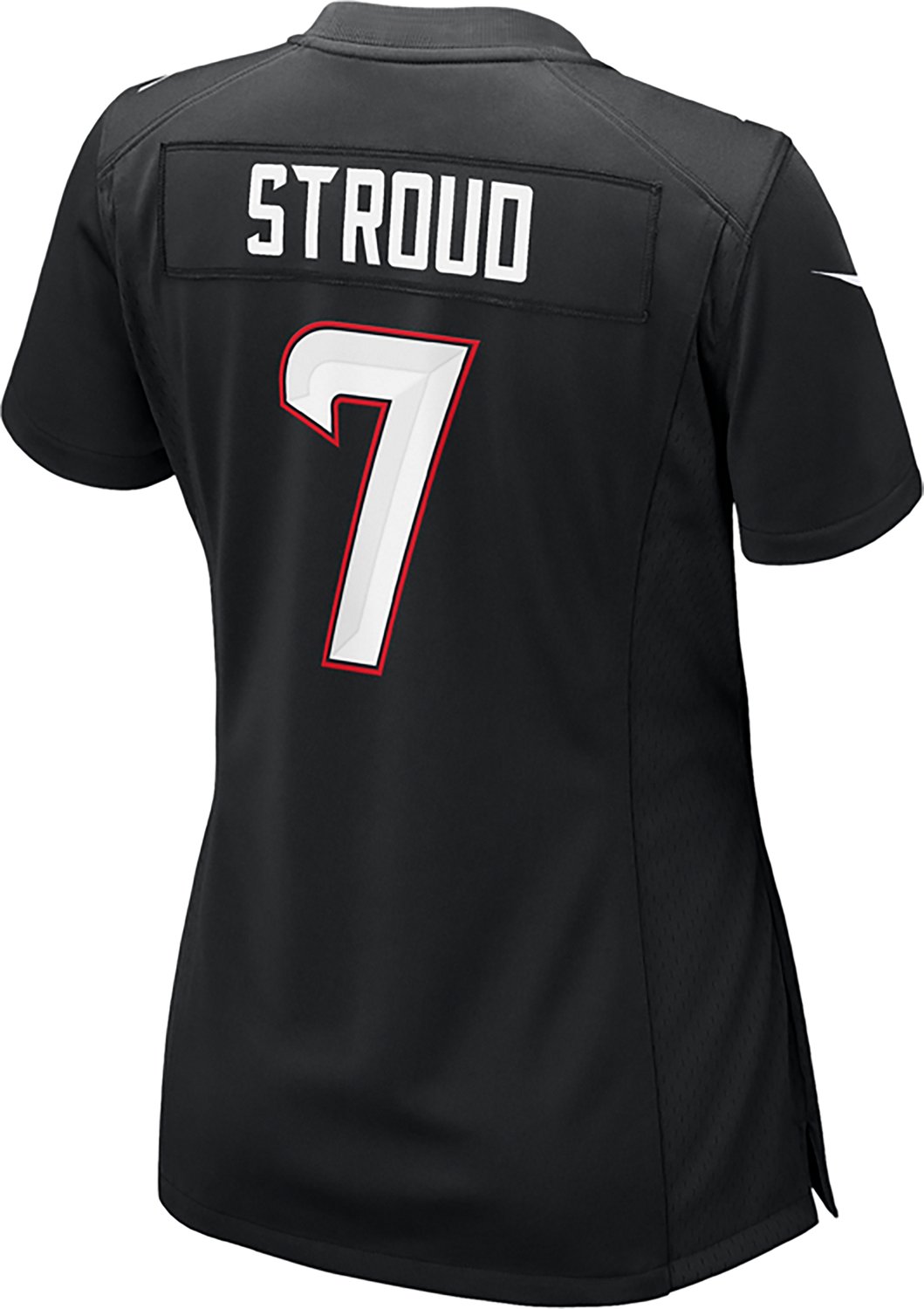 Nike Women's Houston Texans C.J. Stroud Carbon Black Fashion Name and Number Jersey - view number 3