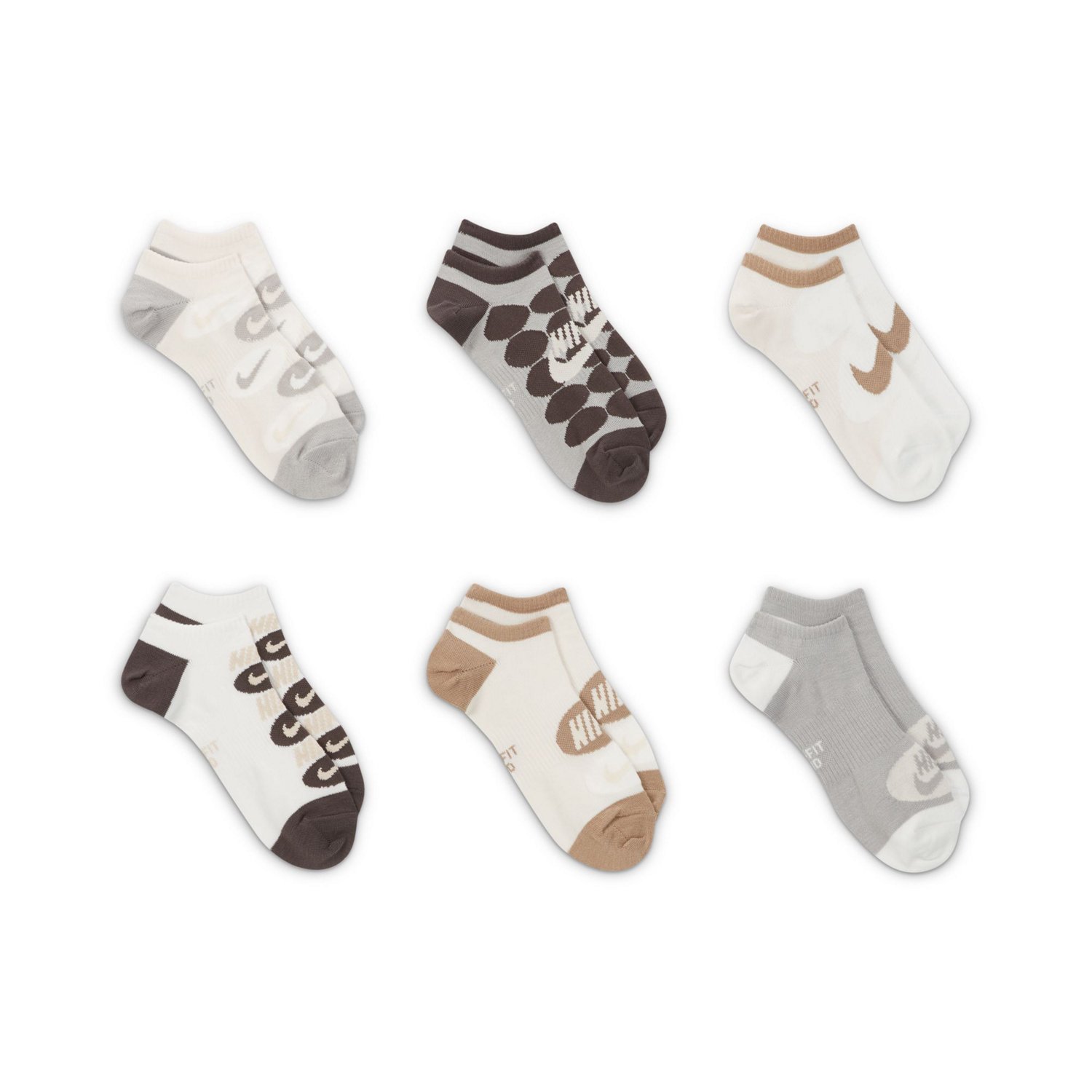 Nike Everyday Lightweight No Show Socks 6 Pack - view number 2