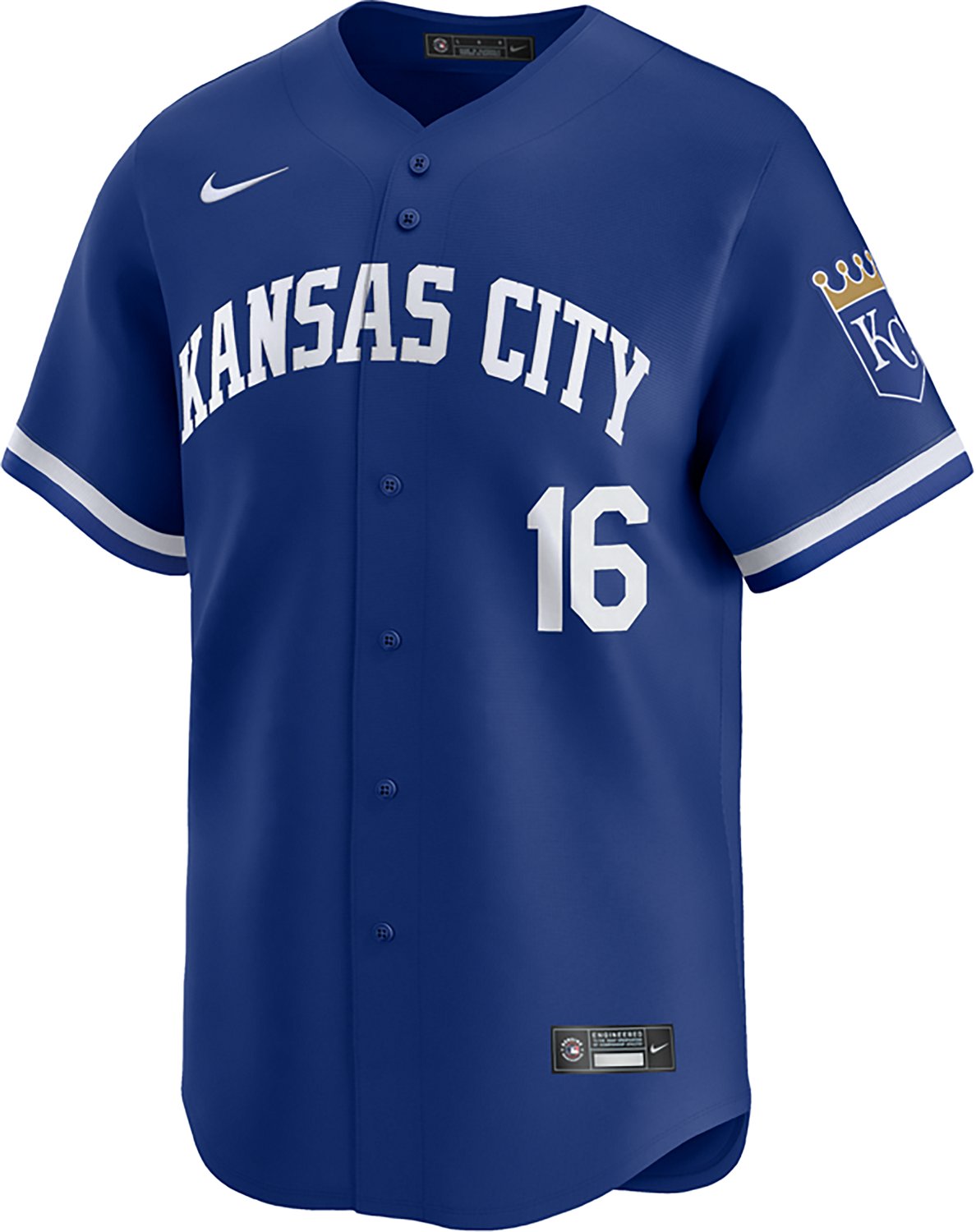 Nike Men's Kansas City Jackson Royals Limited Name and Number Alternate Jersey - view number 2