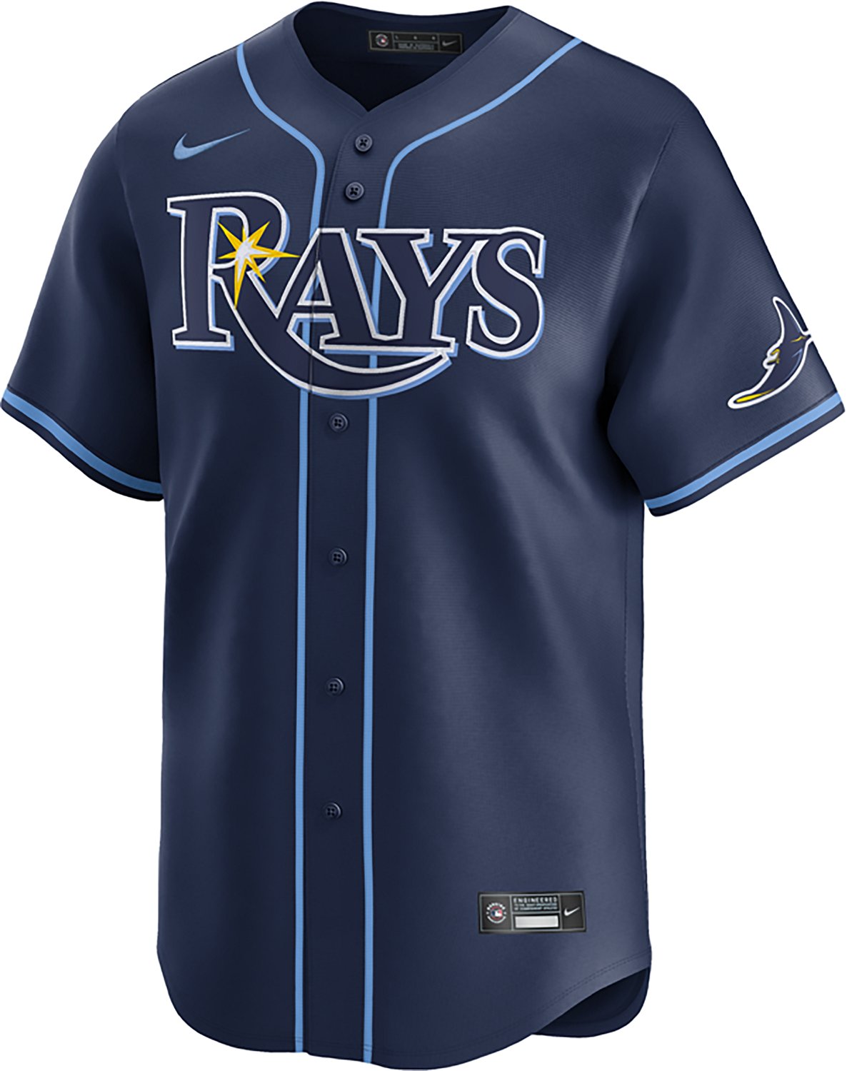 Nike Men's Tampa Bay Rays Away Limited Jersey  - view number 2