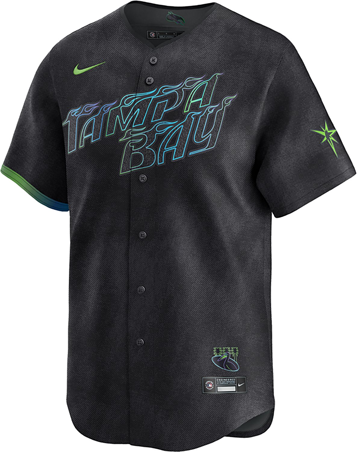 Nike Men's Tampa Bay Rays Arozarena Limited City Connect Jersey                                                                  - view number 2
