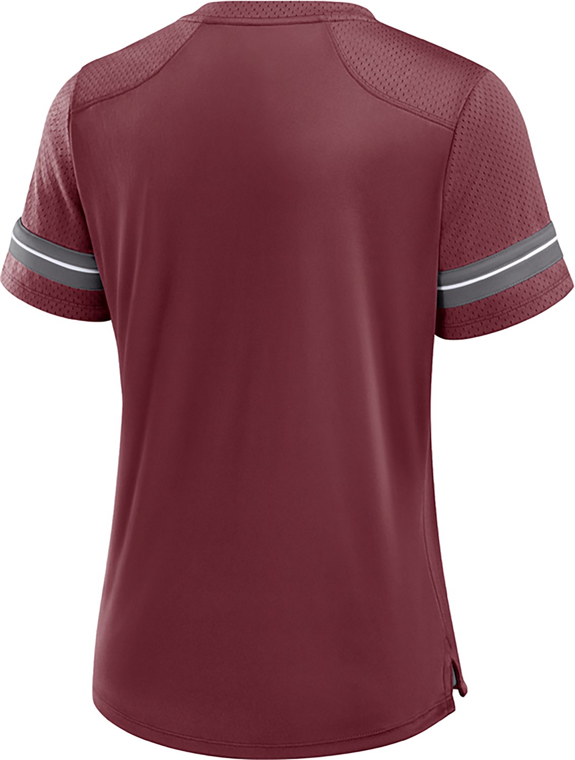 Fanatics Texas AM Aggies Fundamental Overtime Readiness Athena Lace-Up V-Neck T-Shirt - view number 3