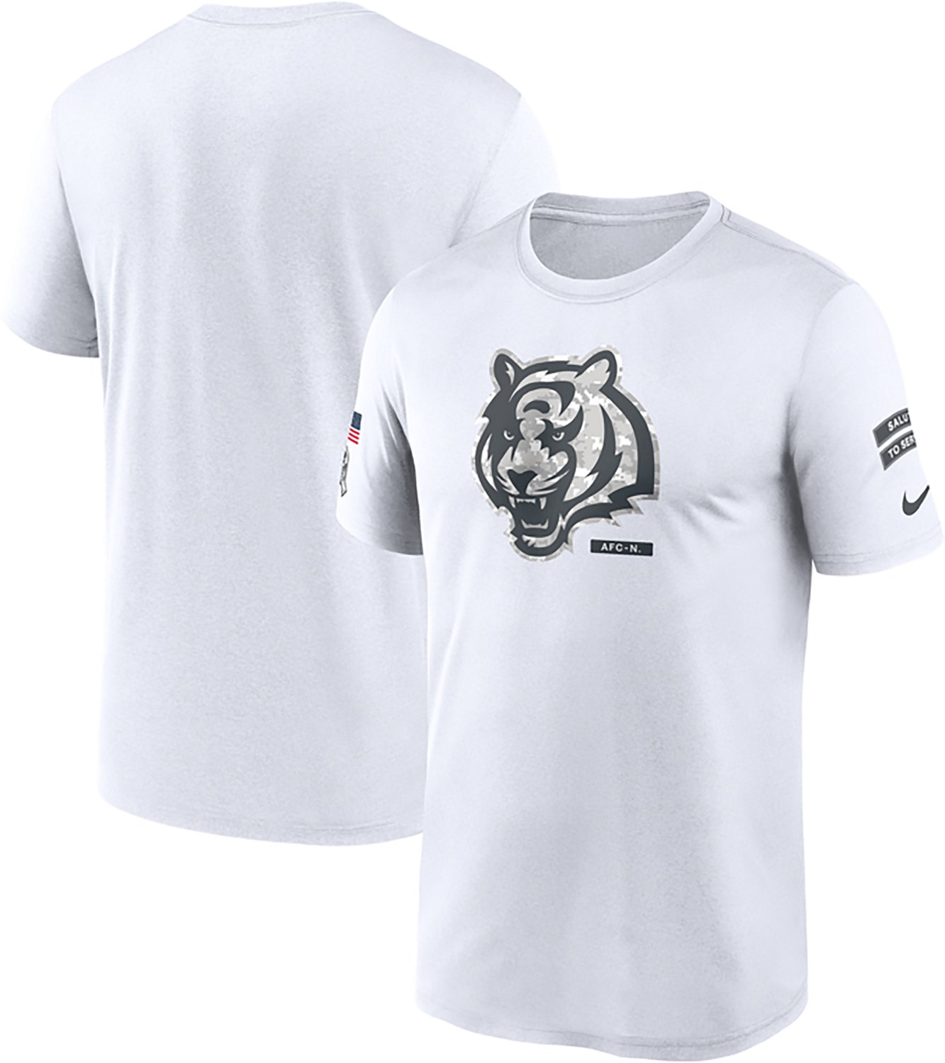 Nike Men's Bengals Salute To Service Primary Edge T-shirt