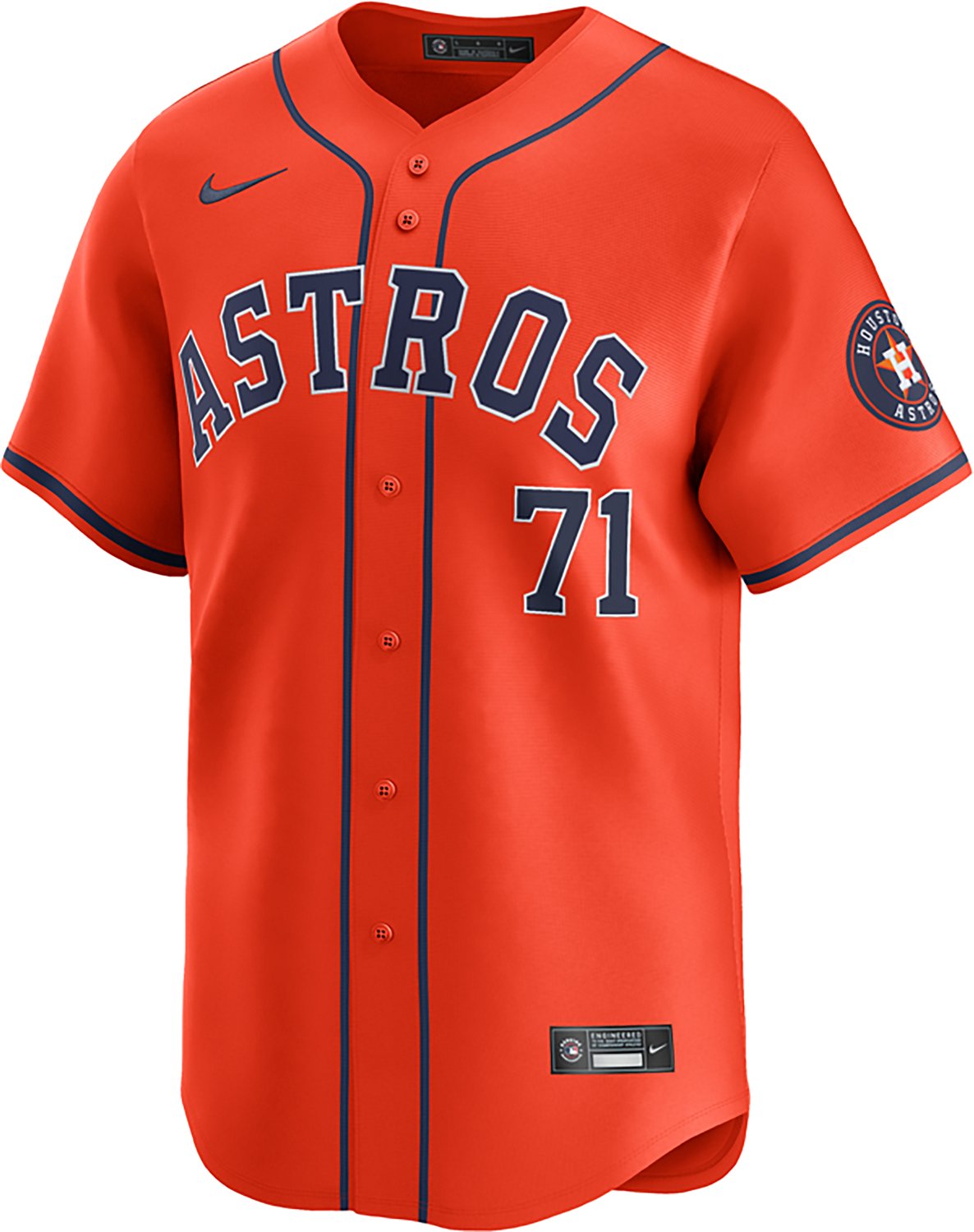 Nike Men's Astros Hader Alt Limited N&N Jersey - view number 2