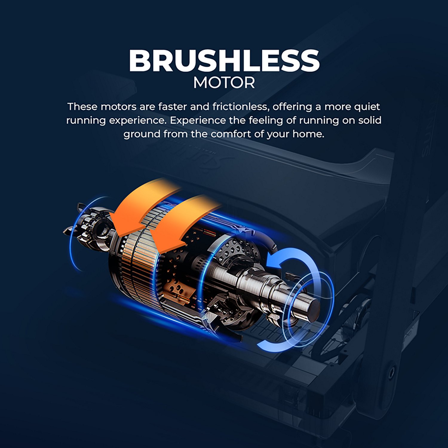 Sunny Health & Fitness Astra Elite Smart Auto Incline Brushless Motor Treadmill - view number 4