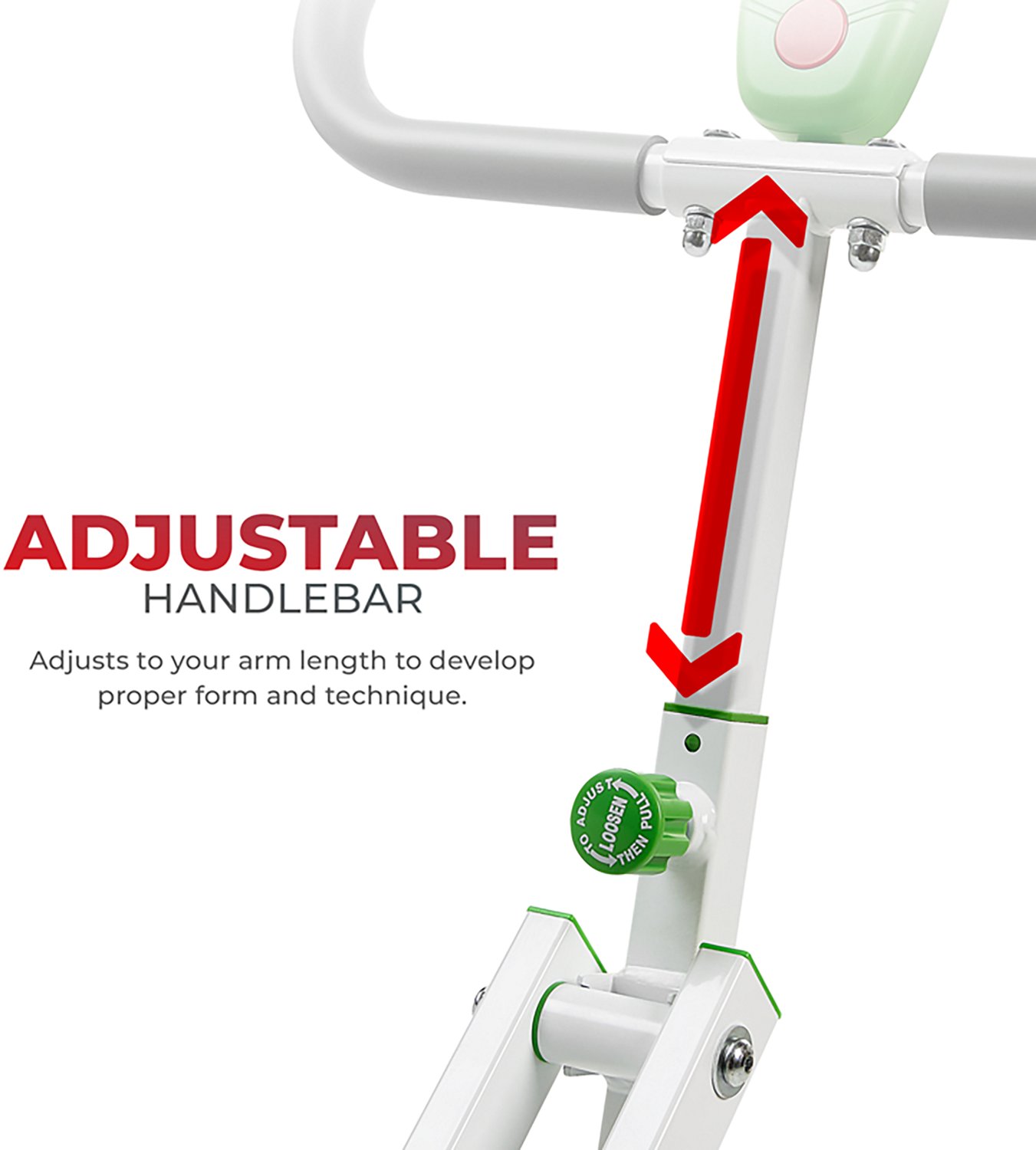 Sunny Health & Fitness Upright Row-N-Ride Exerciser - view number 4