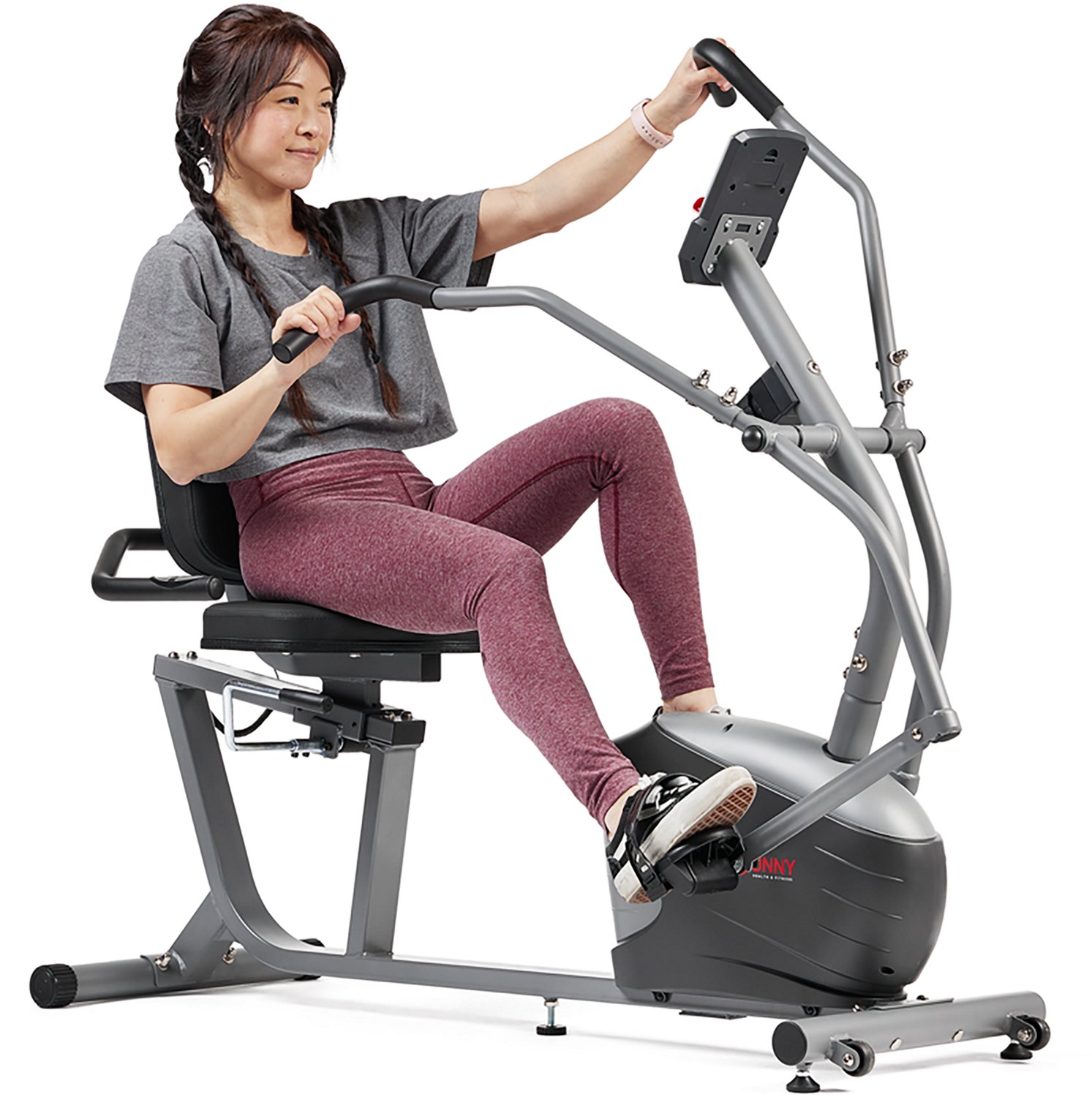 Sunny Health & Fitness Performance Interactive Series Recumbent Bike - view number 6