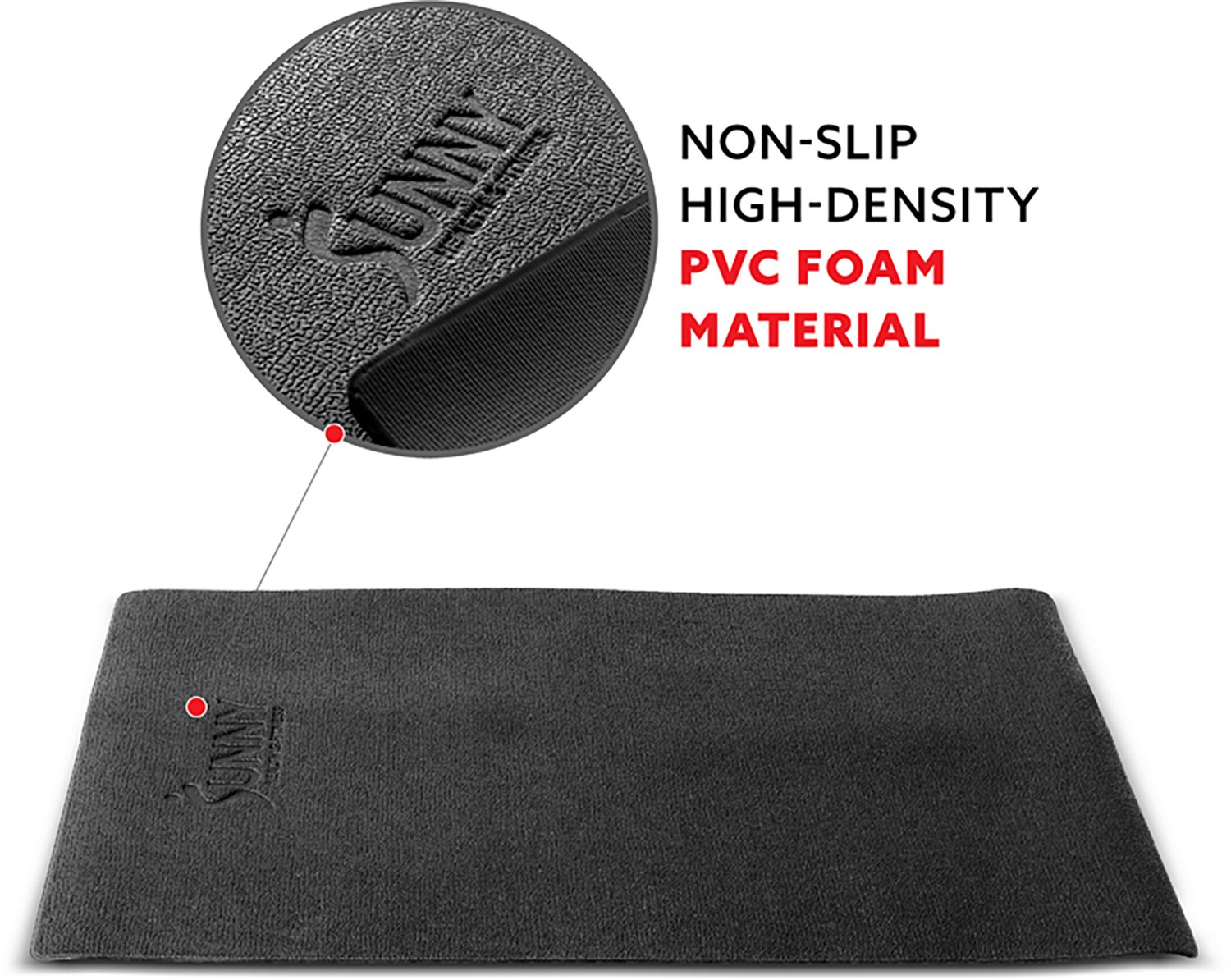 Sunny Health & Fitness Extra Small Home Gym Floor Mat - view number 6