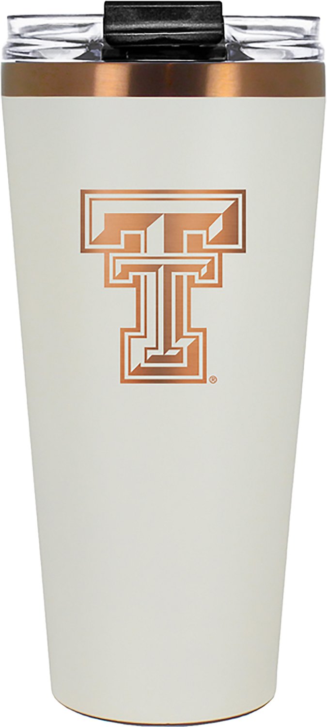 Great American Products Texas Tech Red Raiders Crème and Copper Big Slim 32 oz. Tumbler