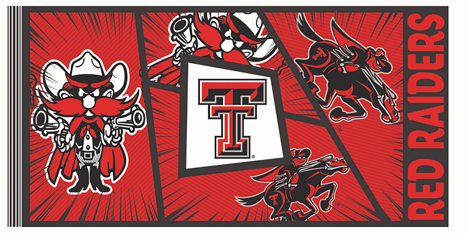 Great American Products Texas Tech Red Raiders Mascot 16 oz. Mini Thirst Water Bottle - view number 2