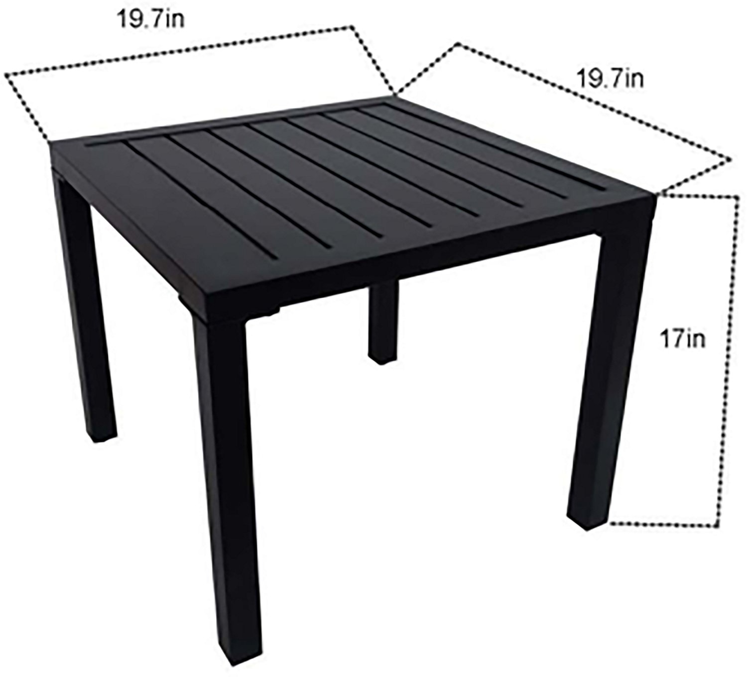 Mosaic Livingston Square Accent Table - view number 2