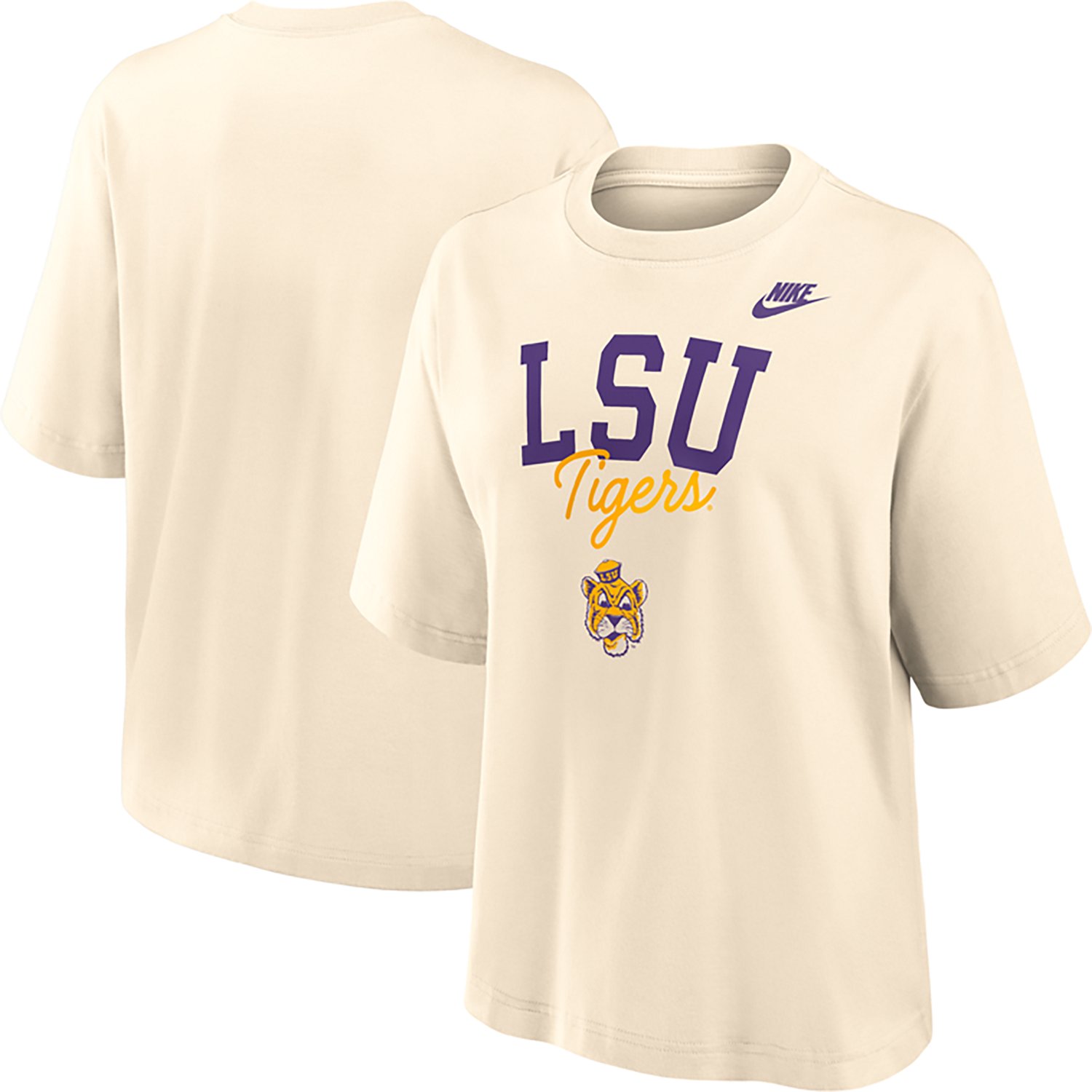 Nike Women's LSU Vault Logo Legacy Boxy T-shirt - view number 2