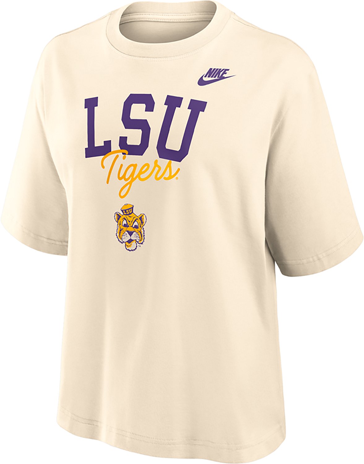Nike Women's LSU Vault Logo Legacy Boxy T-shirt - view number 3