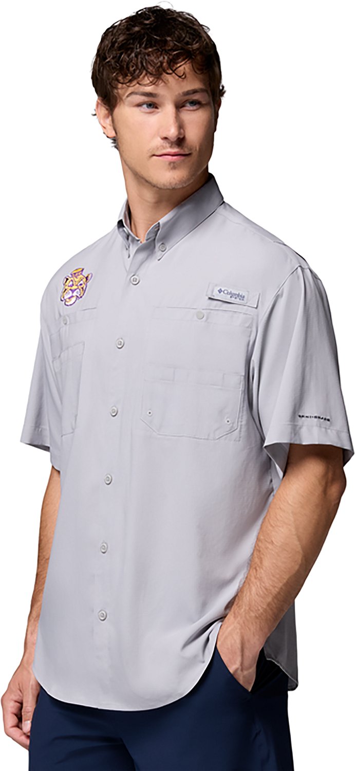 Columbia Men's LSU CLG Vault Tamiami T-shirt - view number 2