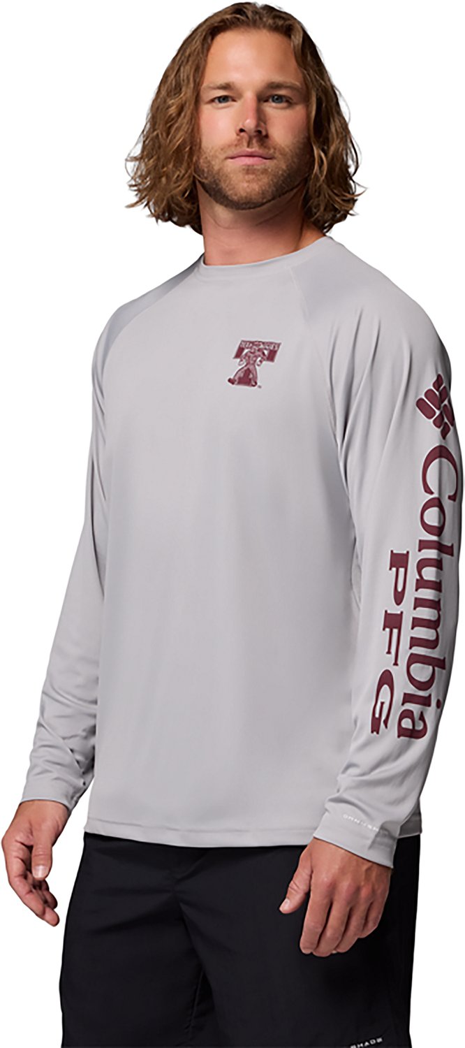 Columbia Sportswear Men's Texas A&M CLG Vault Terminal Tackle Long Sleeve Shirt - view number 4