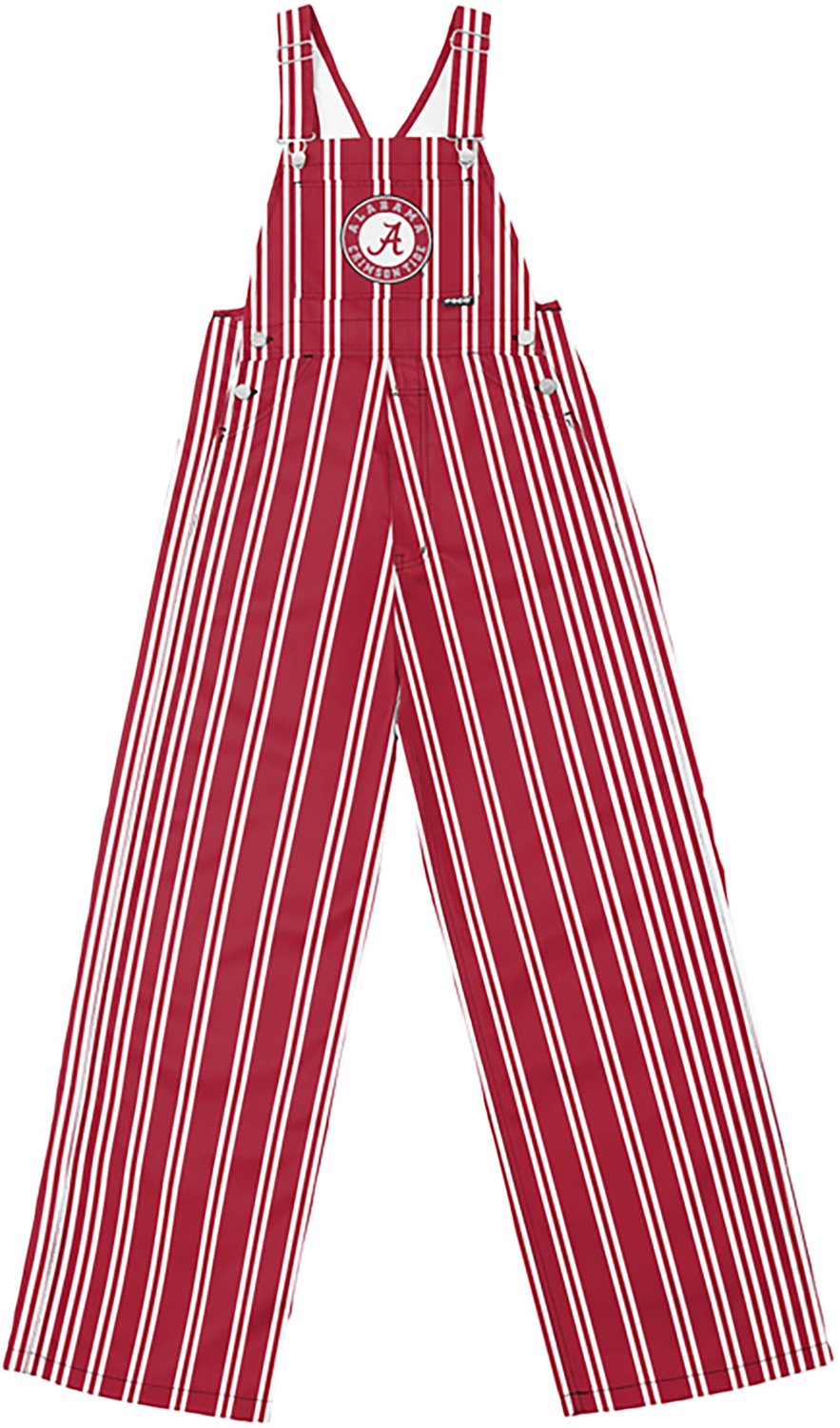 FOCO Men's Alabama Sideline Spirit Stripe Overalls - view number 3