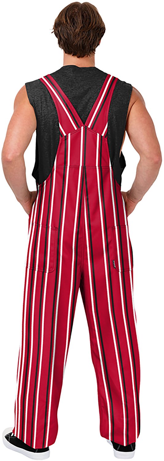 FOCO Men's Georgia Sideline Spirit Stripe Overalls