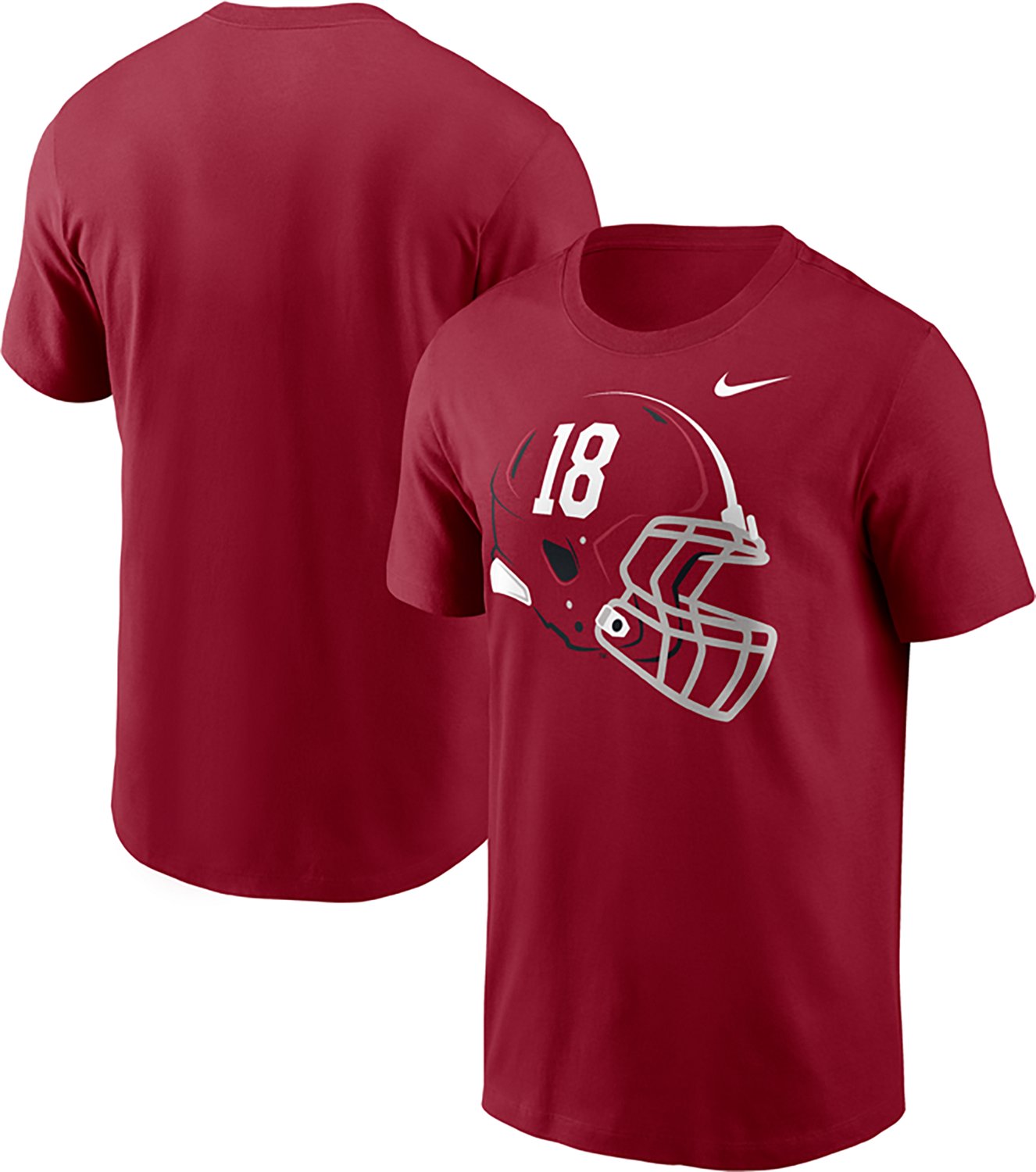Nike Men's Alabama Football Helmet T-shirt - view number 2
