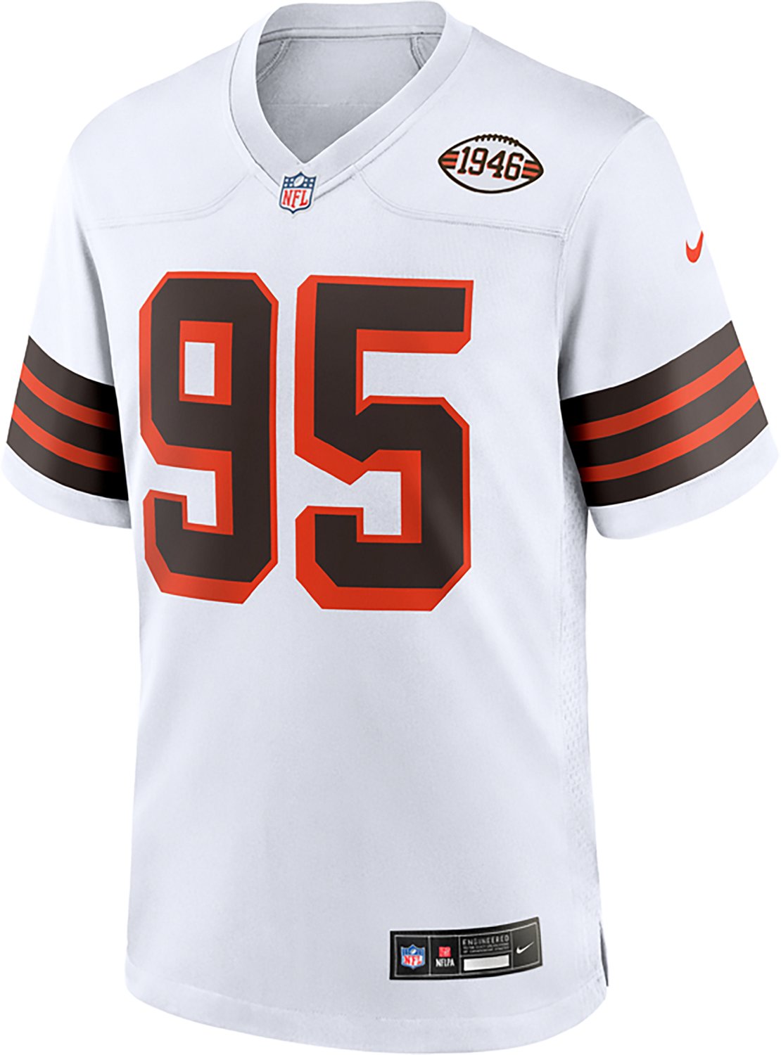 Nike Men's Cleveland Browns Myles Garrett #95 Alt 2 Game Jersey - view number 2