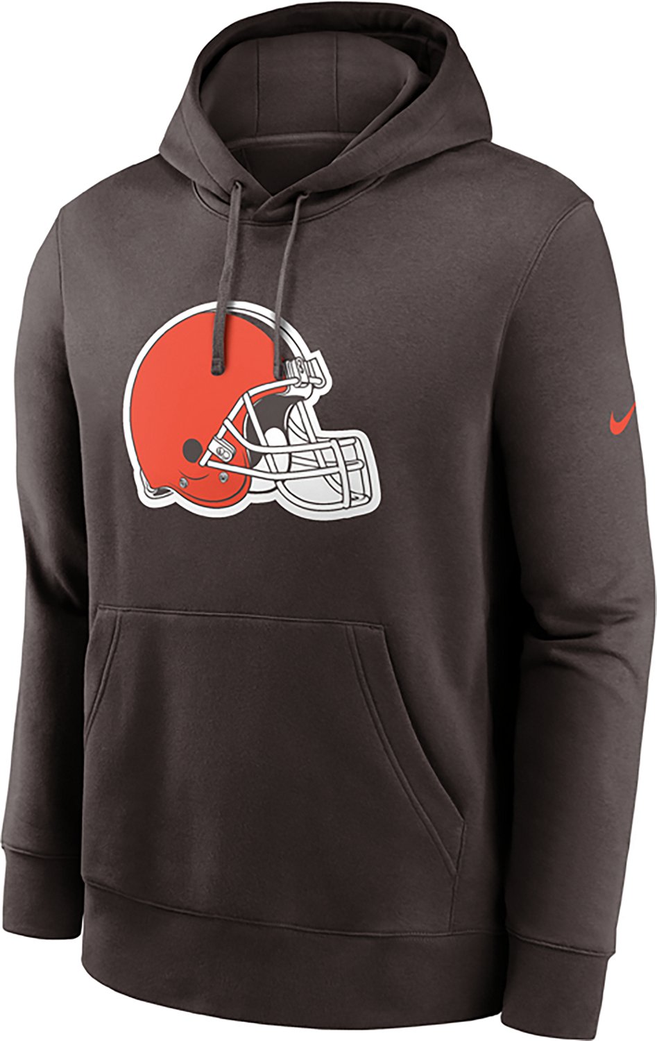 Nike Men's Cleveland Browns Club Logo Hoodie - view number 2