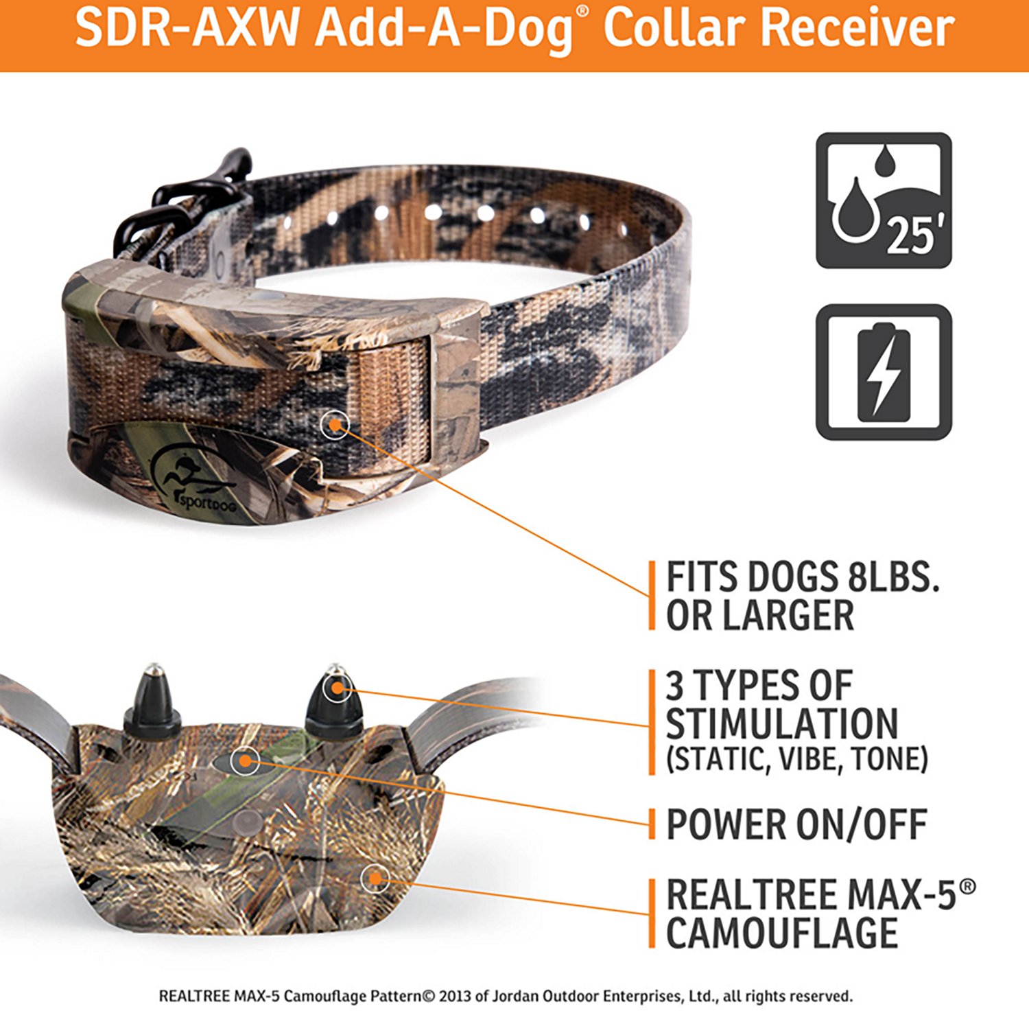 SportDOG Brand 1825X Wetland Hunter Add-A-Dog Collar - view number 2