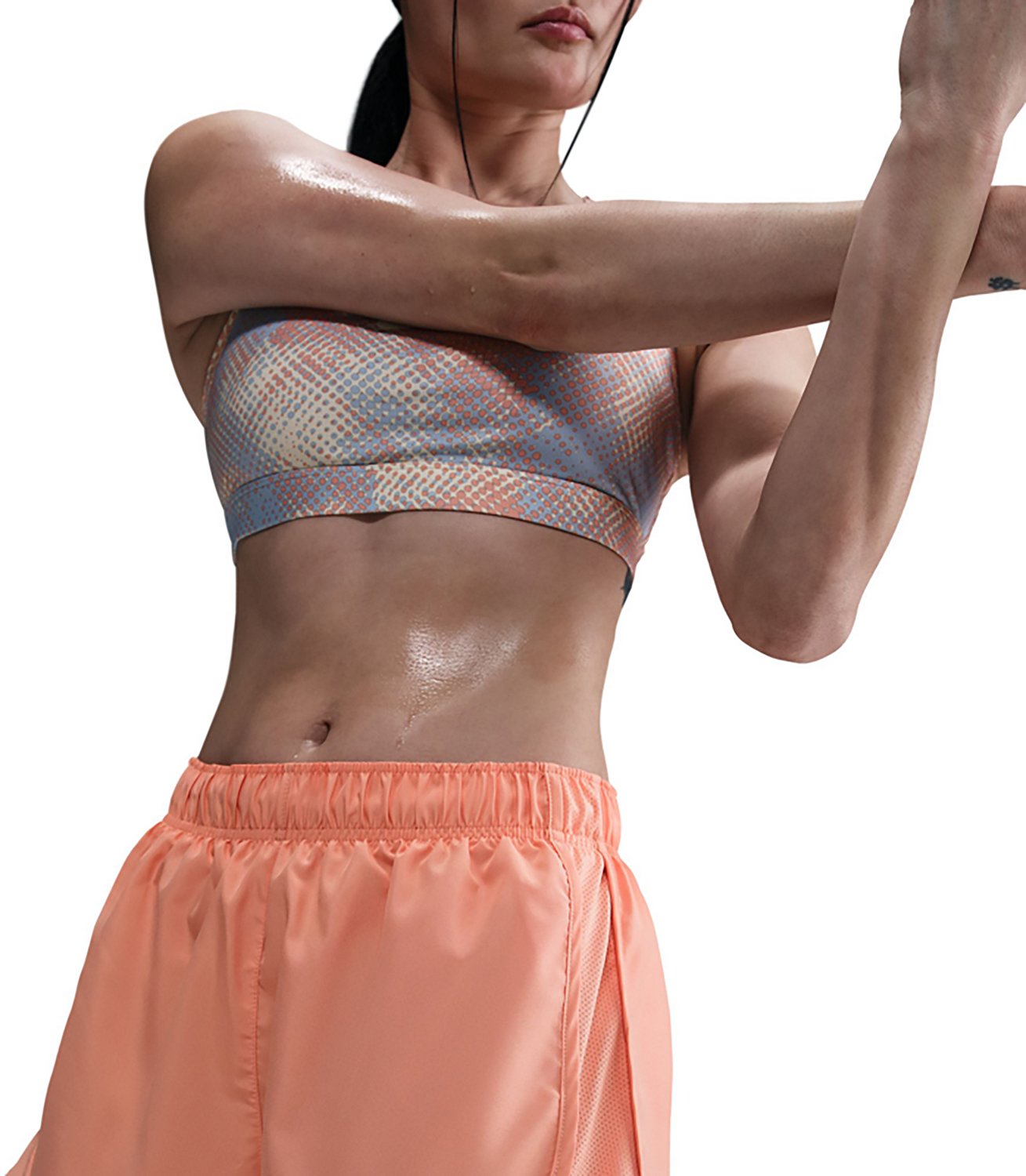 Nike Women's Tempo Dri-FIT Mid-Rise Running Shorts 3 in - view number 4