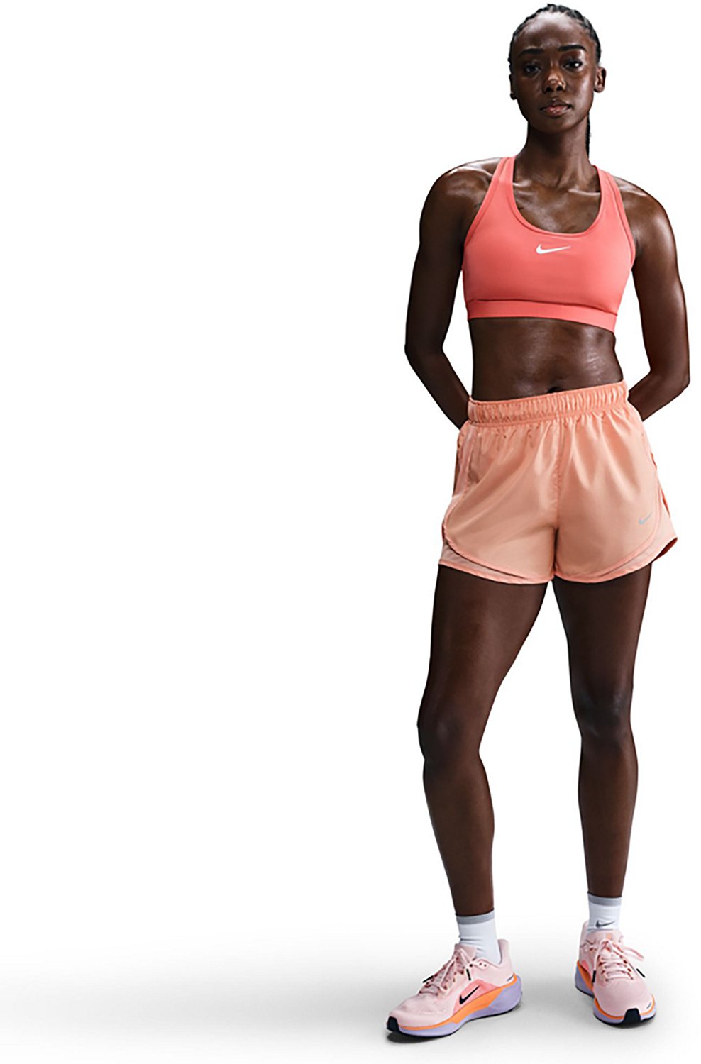 Nike Women's Tempo Dri-FIT Mid-Rise Running Shorts 3 in - view number 4