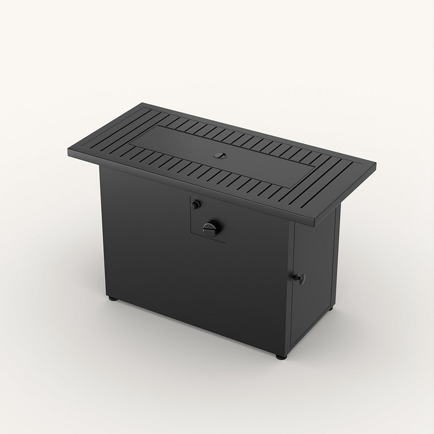 Mosaic Livingston Rectangular Gas Firepit Table - view number 2