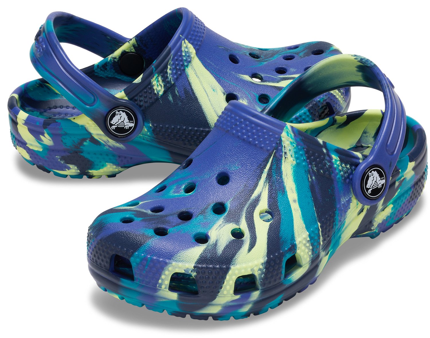 Crocs Toddlers' Classic Marble Clogs - view number 3