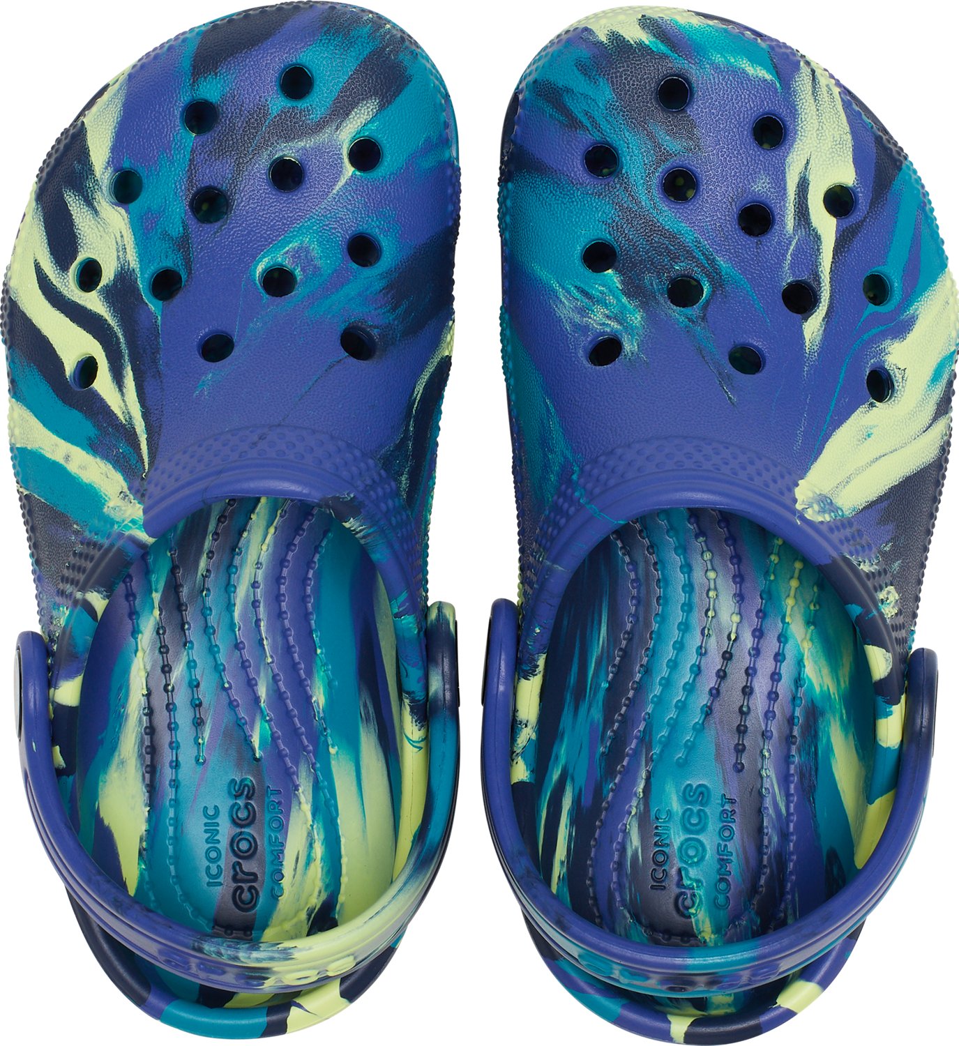 Crocs Toddlers' Classic Marble Clogs - view number 5