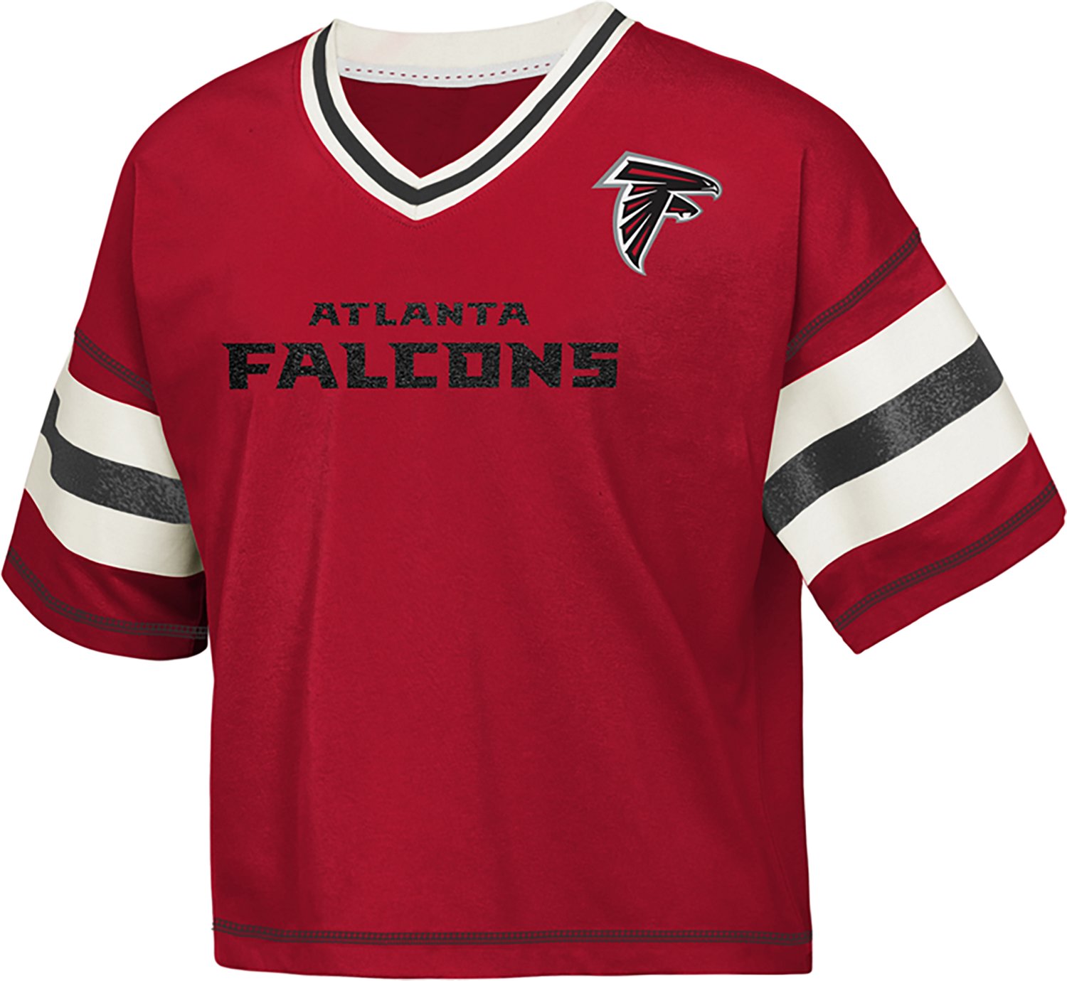 Outerstuff Girls' Falcons Grid Iron Jersey T-shirt - view number 2
