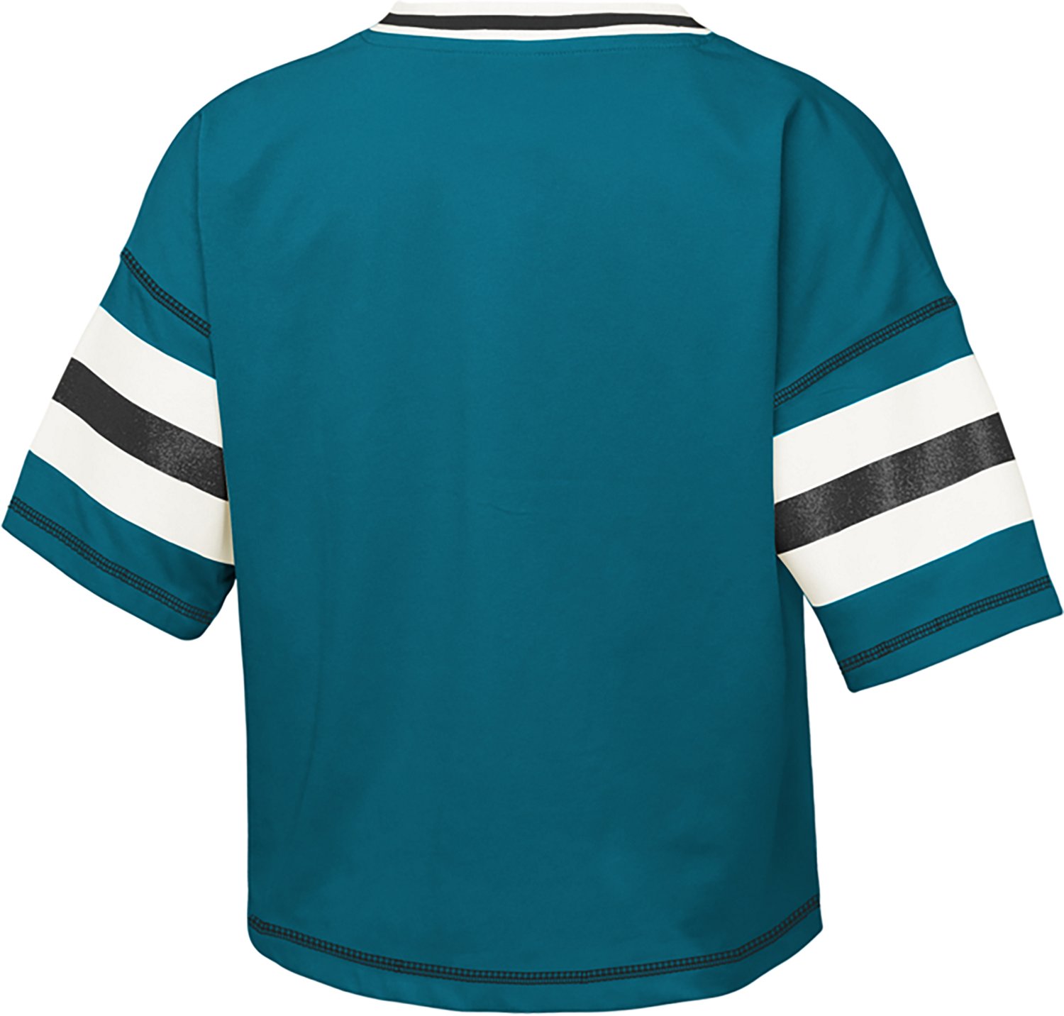Outerstuff Girls' Jaguars Grid Iron Jersey T-shirt - view number 3