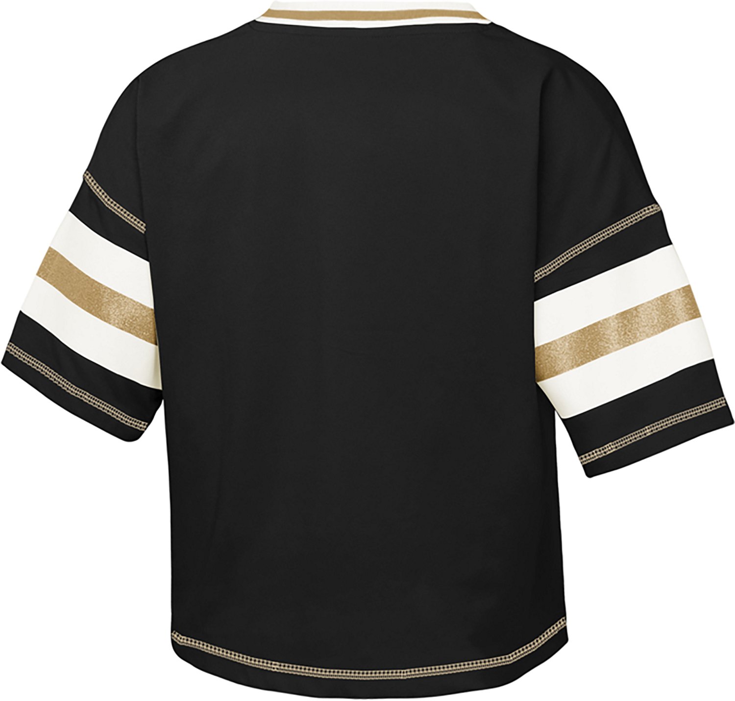 Outerstuff Girls' Saints Grid Iron Jersey T-shirt - view number 3