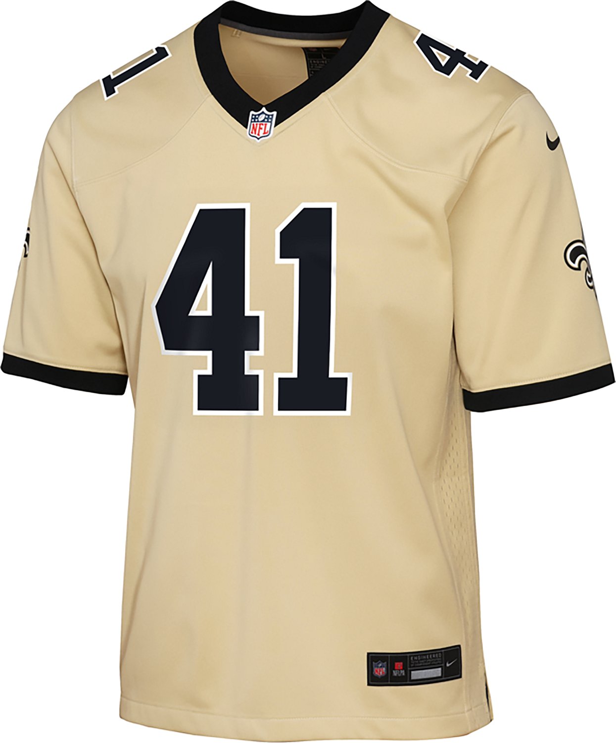 Nike Boys' Saints Alvin Kamara ALT Game Player Name & Number Jersey - view number 2
