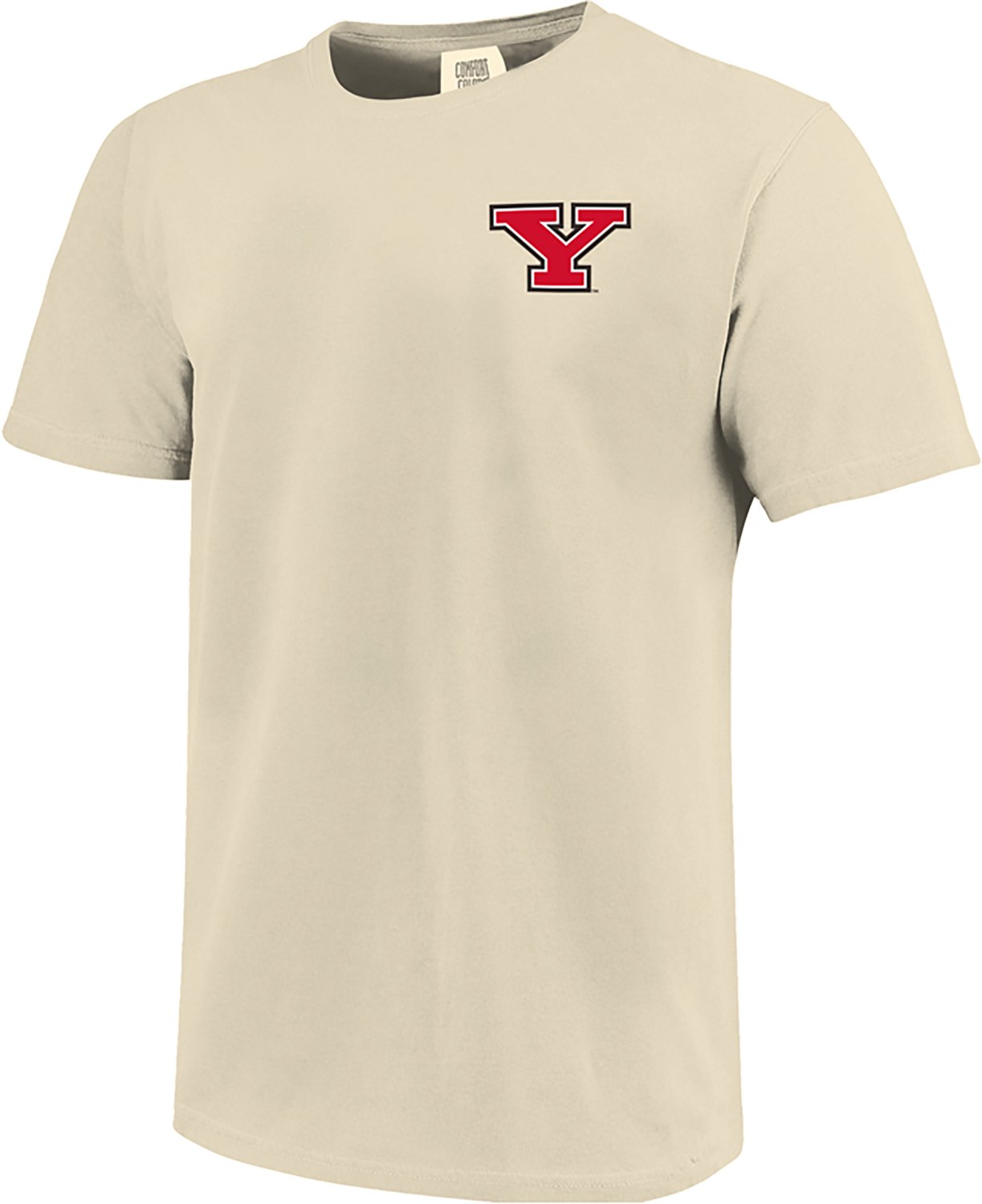 Image One Men's Youngstown State Penguins Stadium Snowbox Comfort Colors Short Sleeve T-shirt - view number 2