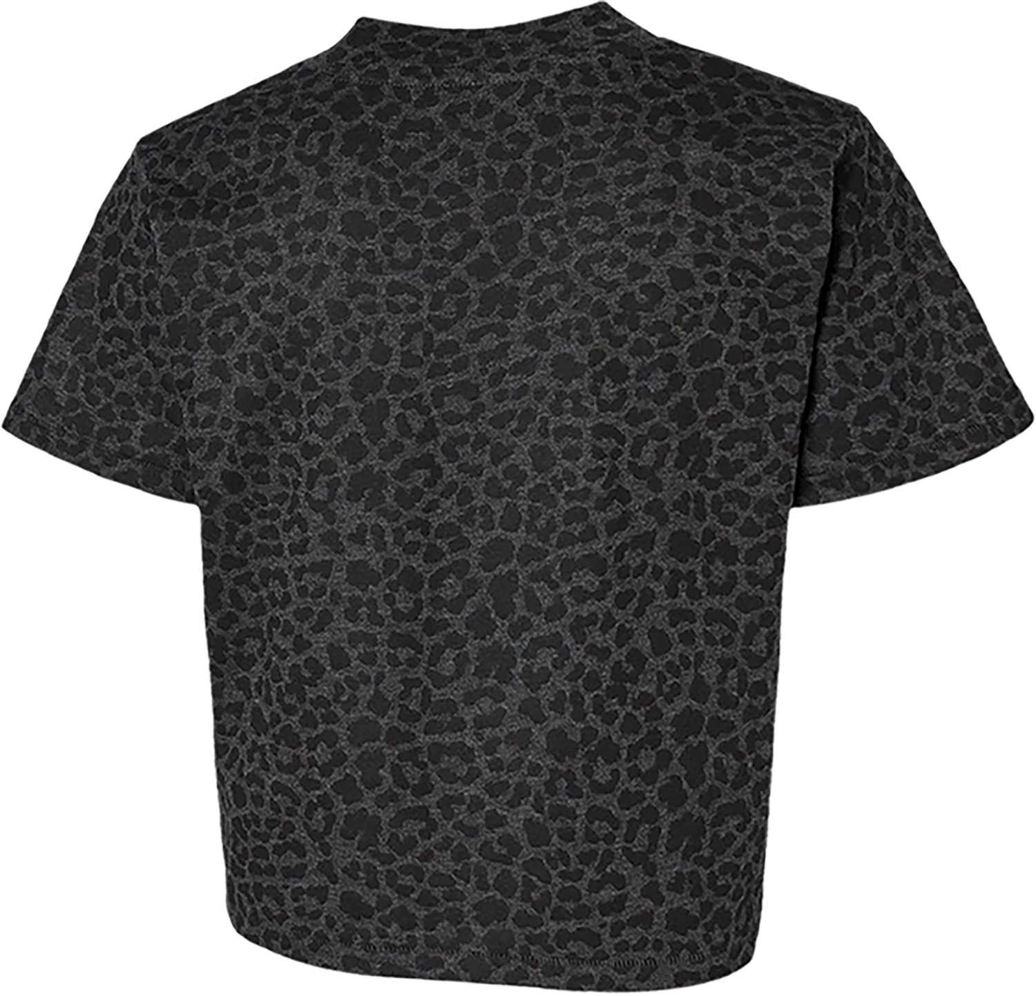 Image One Women's Arkansas Razorbacks Simple Football Oversized Crew T-shirt - view number 3