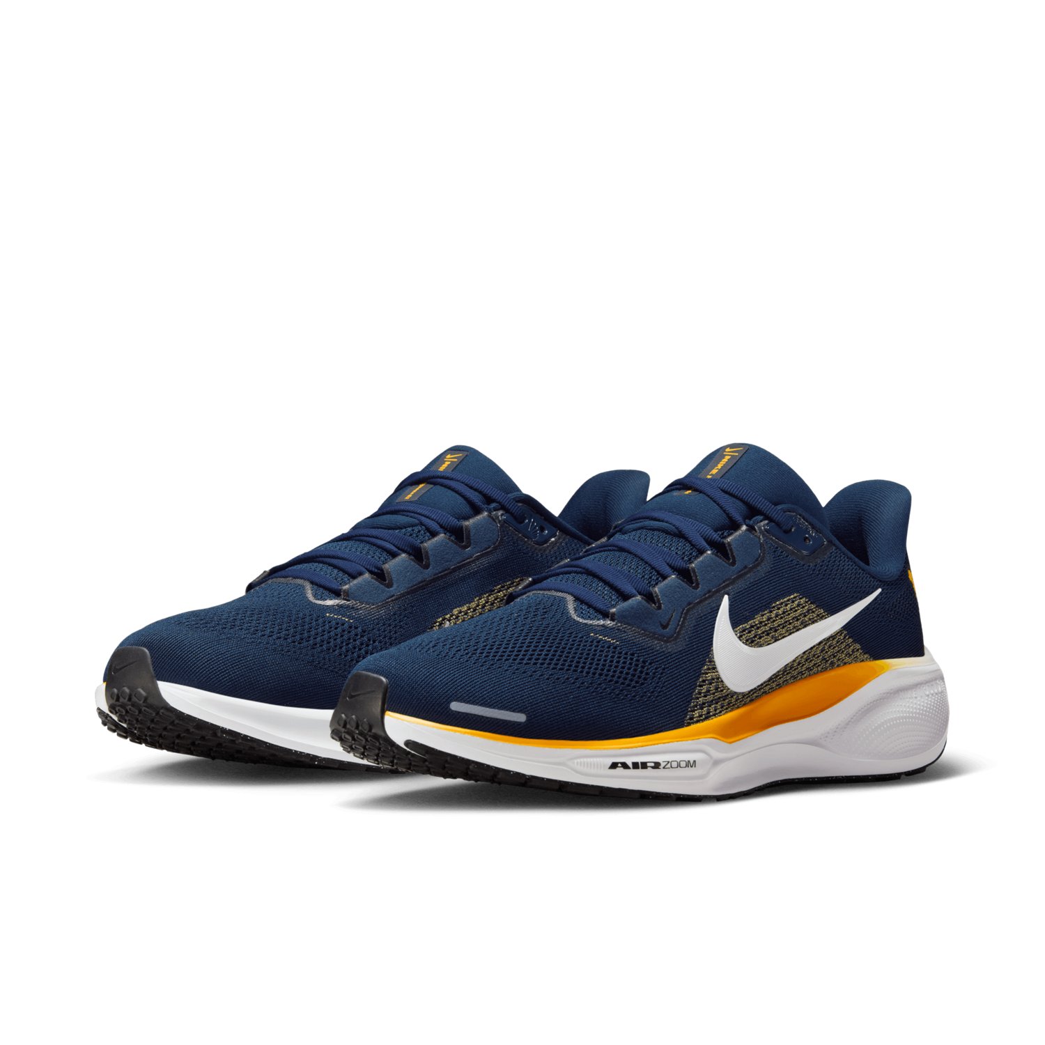 Nike West Virginia Mountaineers Nike Zoom Pegasus 41 Running Shoes - view number 3
