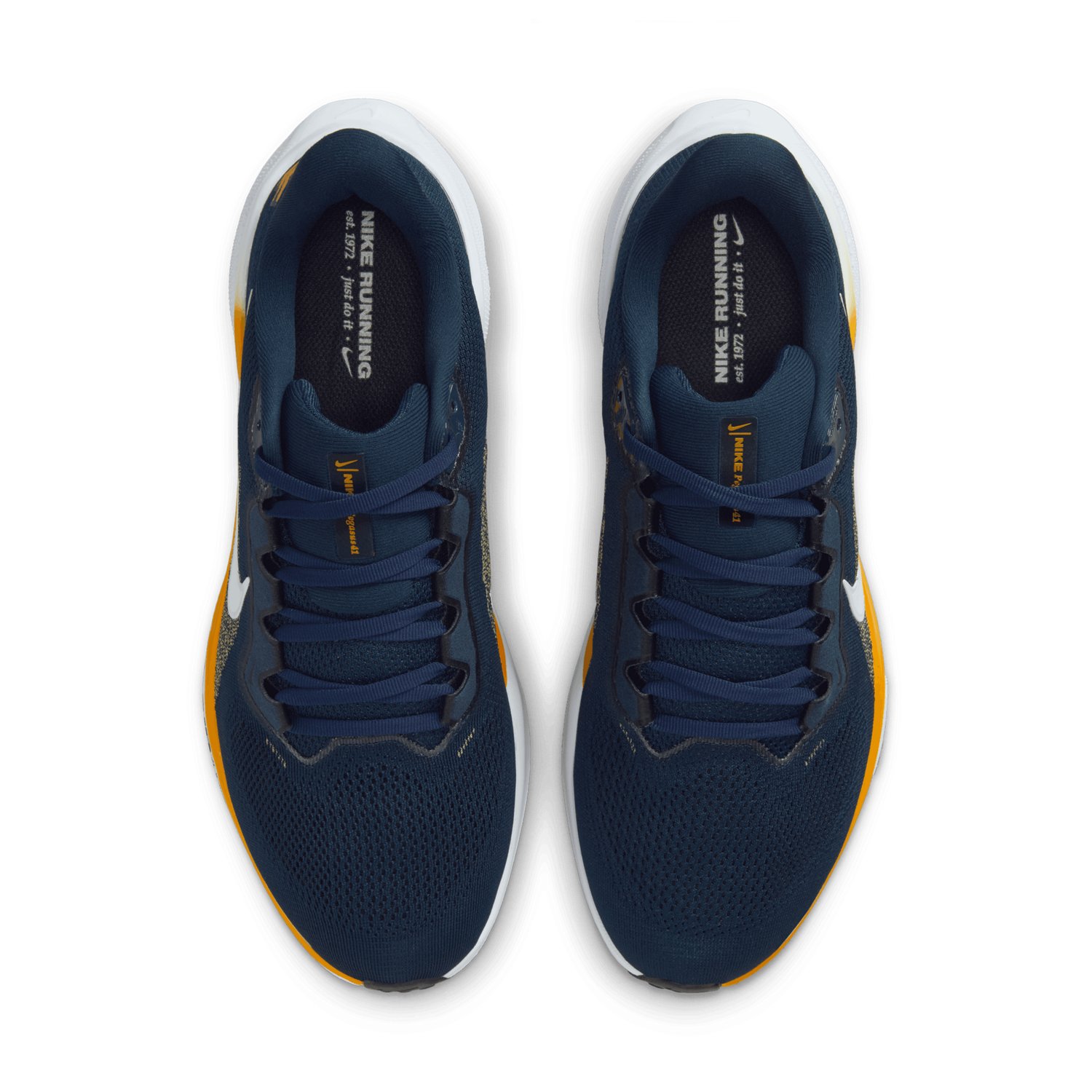 Nike West Virginia Mountaineers Nike Zoom Pegasus 41 Running Shoes - view number 5