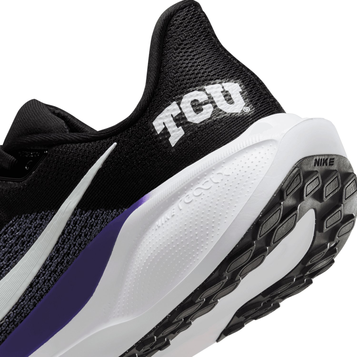 Nike Texas Christian Horned Frogs Nike Zoom Pegasus 41 Running Shoes - view number 8