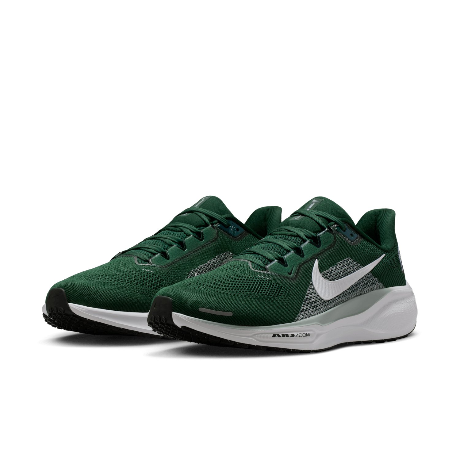 Nike Michigan State Spartans Nike Zoom Pegasus 41 Running Shoes - view number 3