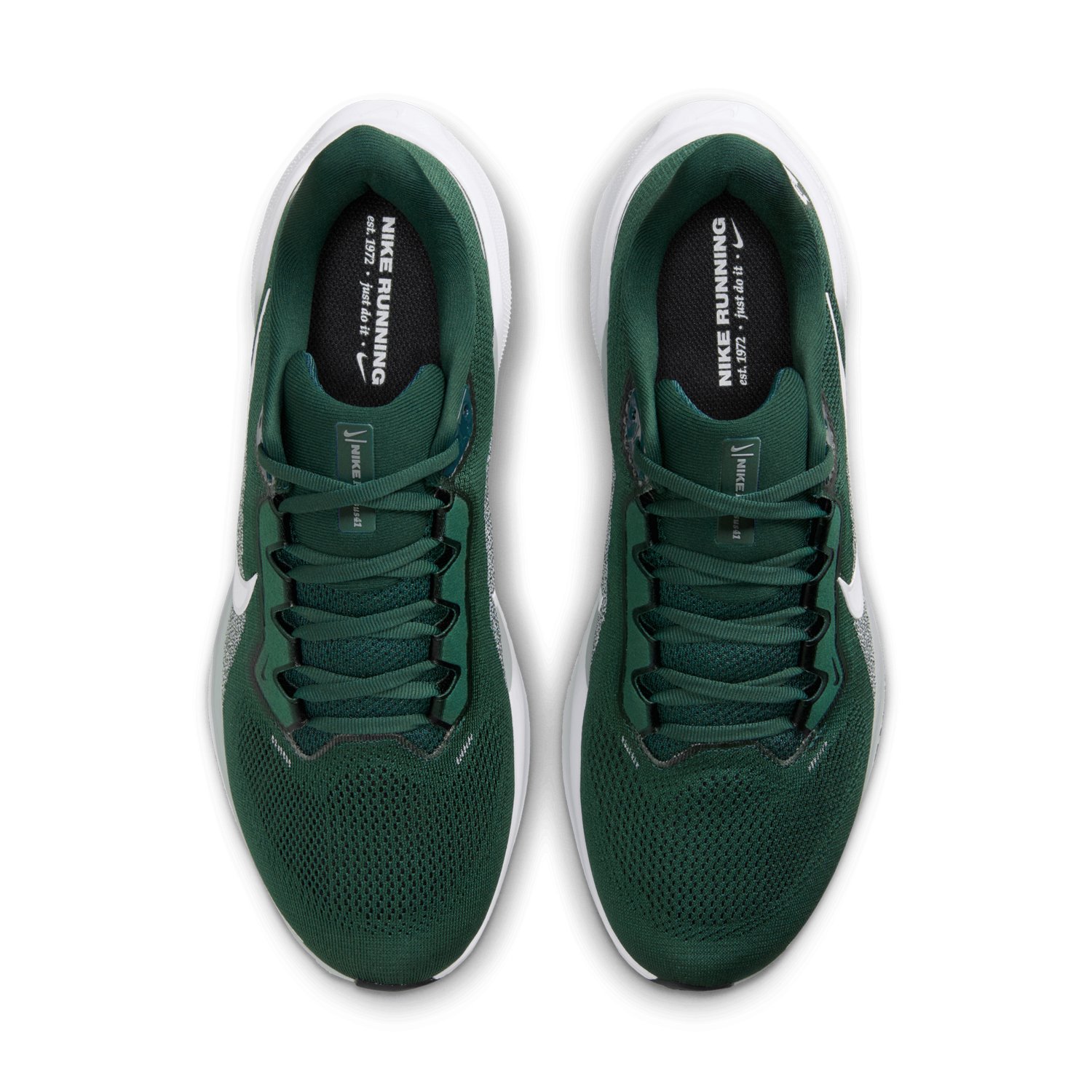 Nike Michigan State Spartans Nike Zoom Pegasus 41 Running Shoes - view number 5