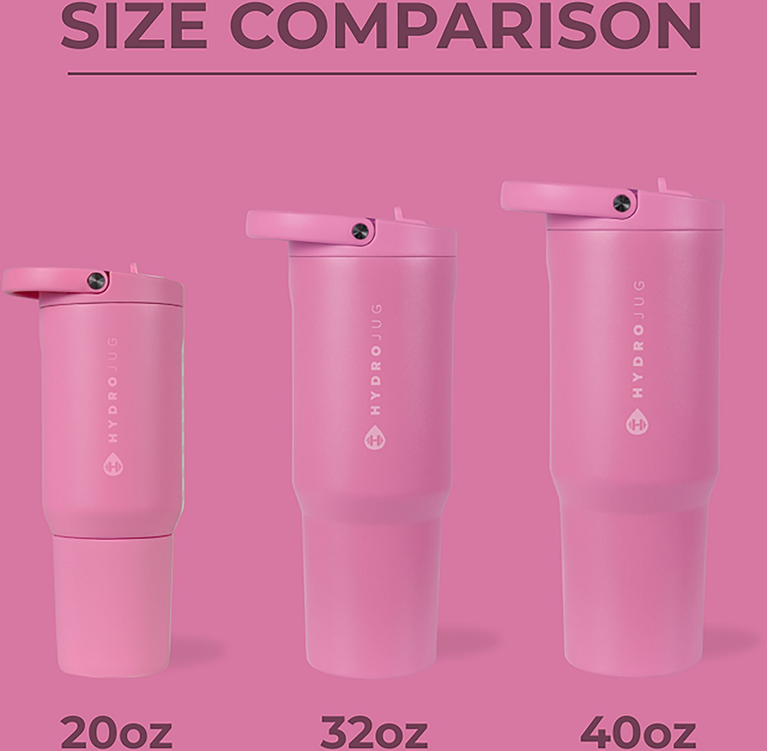 HydroJug Sport 40oz Flip Straw Water Bottle - view number 6