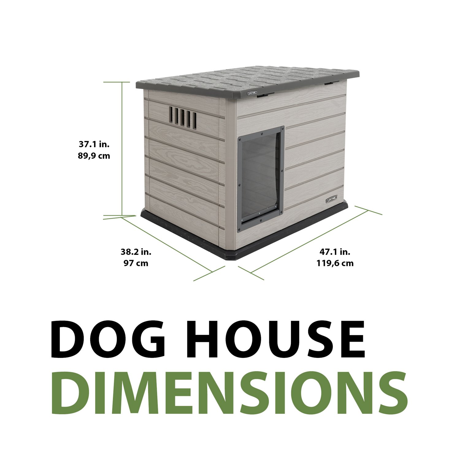 Lifetime Deluxe Large Dog House                                                                                                  - view number 7