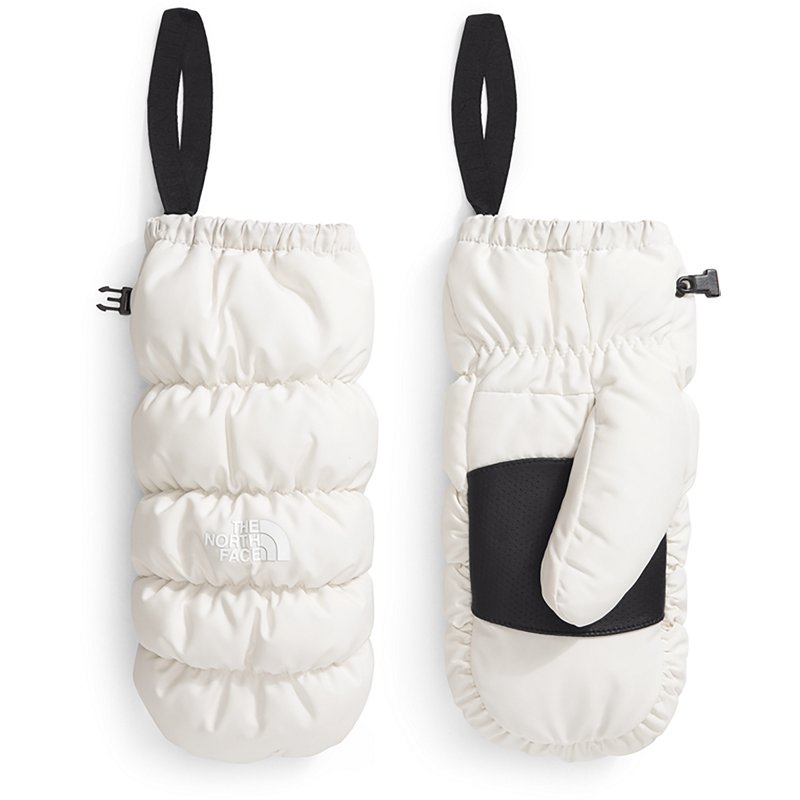 The North Face Montana Puffer Mitts (Size: XXS): White Dune