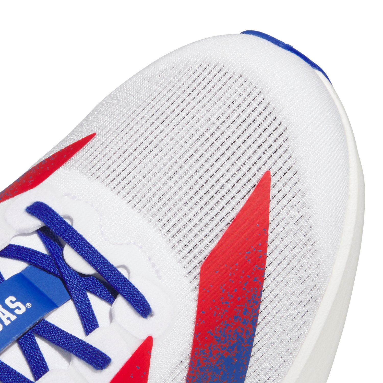 Adidas Adult Kansas Jayhawks Adizero Evo SL Running Shoe