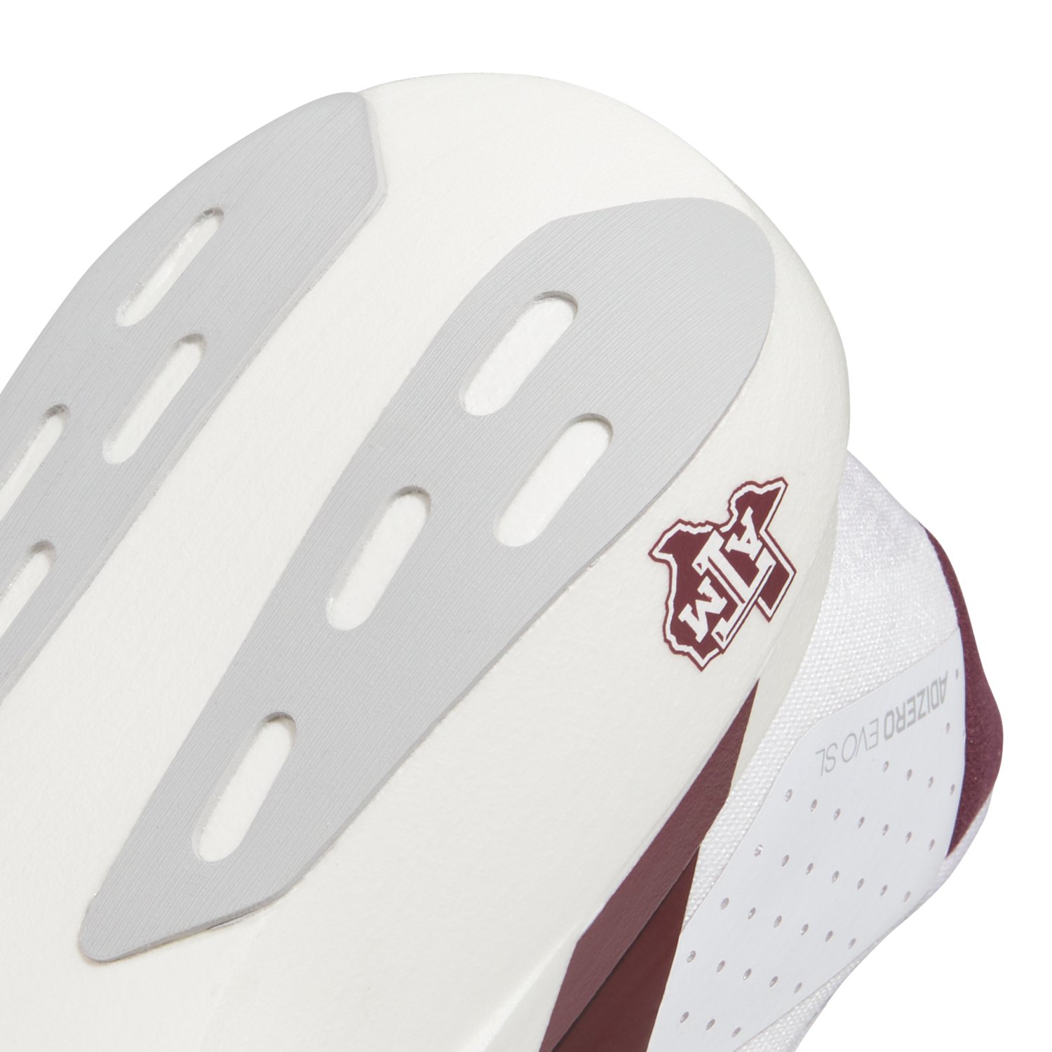 Adidas Adult Texas A&M Aggies Adizero Evo SL Running Shoe - view number 8