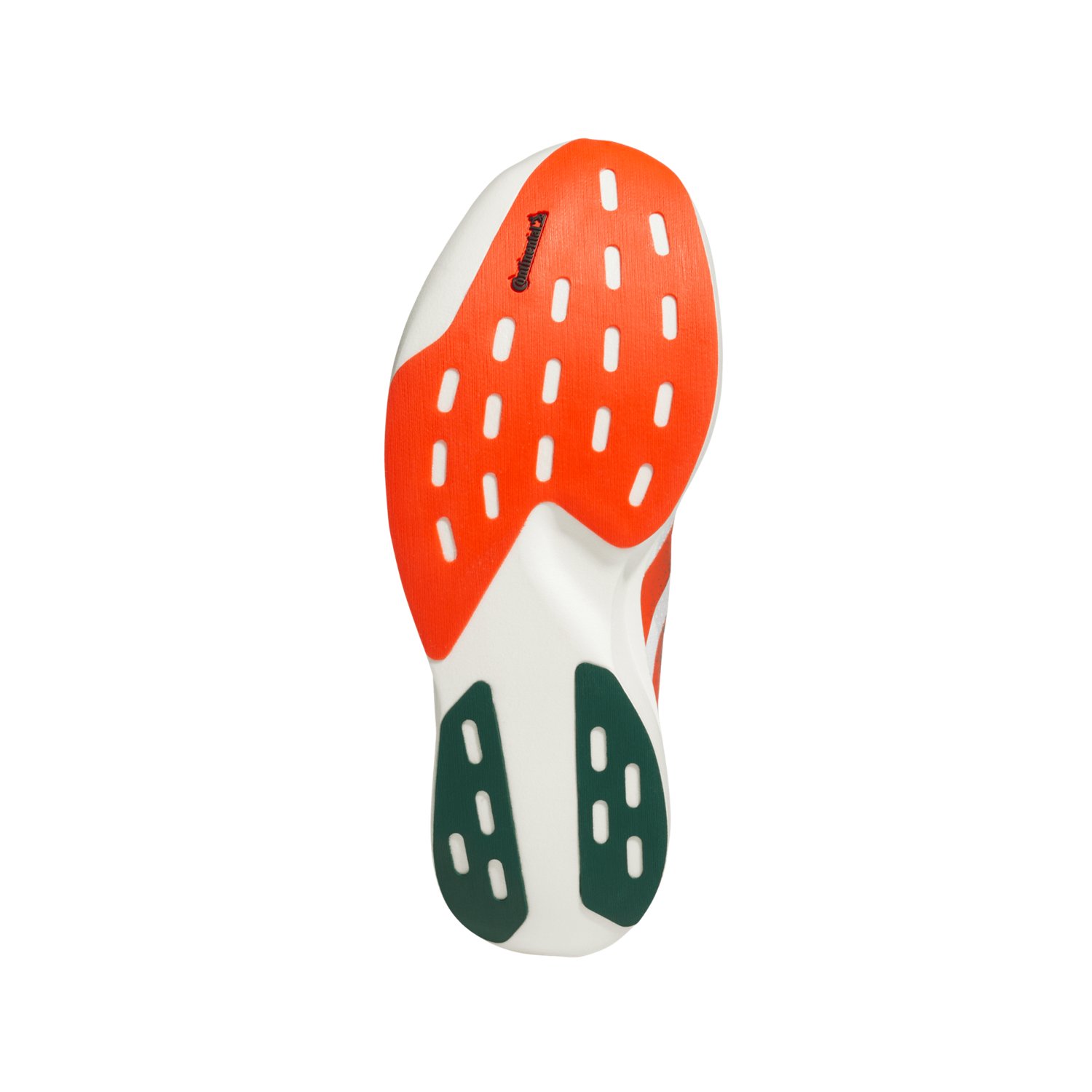 Adidas Adult Miami Hurricanes Adizero Evo SL Running Shoe - view number 6