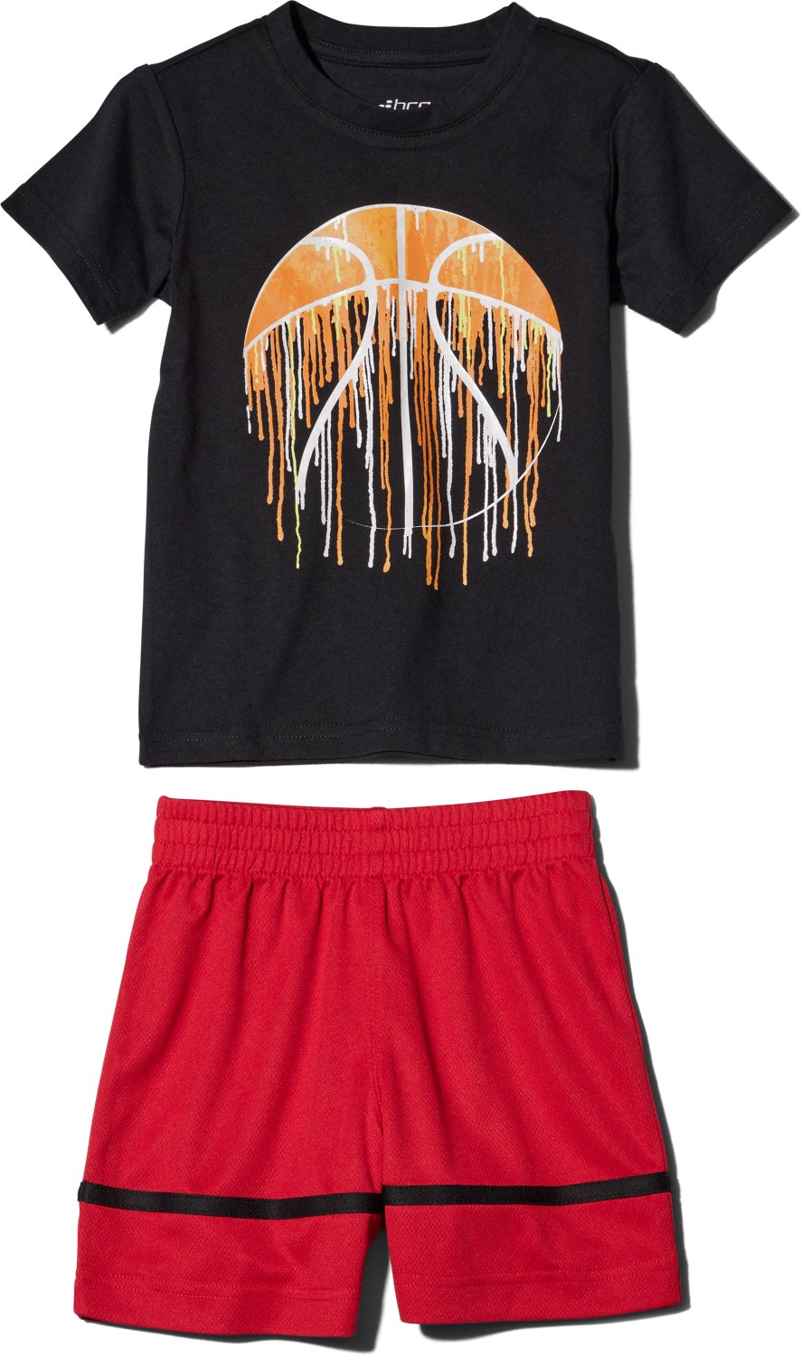 BCG Toddler Boys' Basketball Short Sleeve T-shirt Set