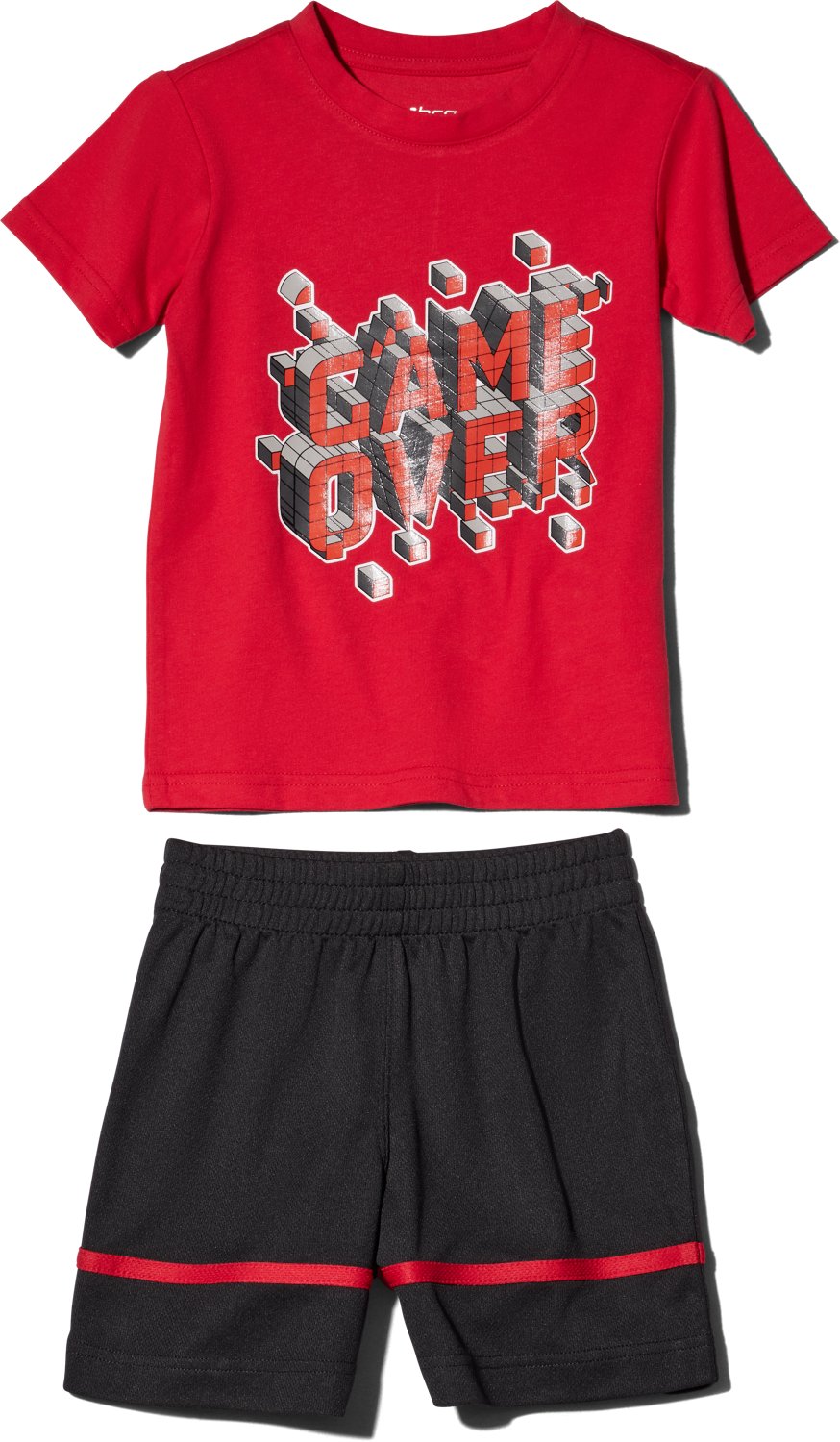 BCG Toddler Boys' Game Over Short Sleeve T-shirt Set